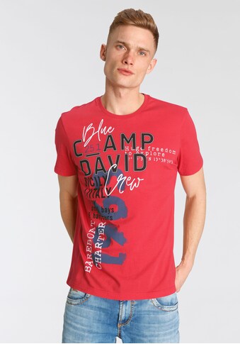 CAMP DAVID T-Shirt, mit Logoschriftzügen kaufen