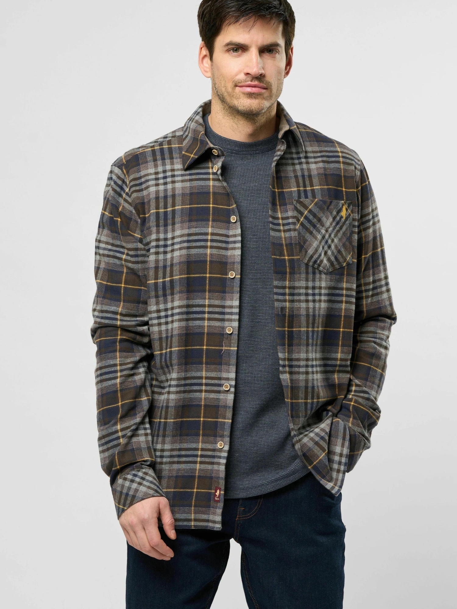 MCS Langarmhemd "MCS Shirt MCHenry" günstig online kaufen