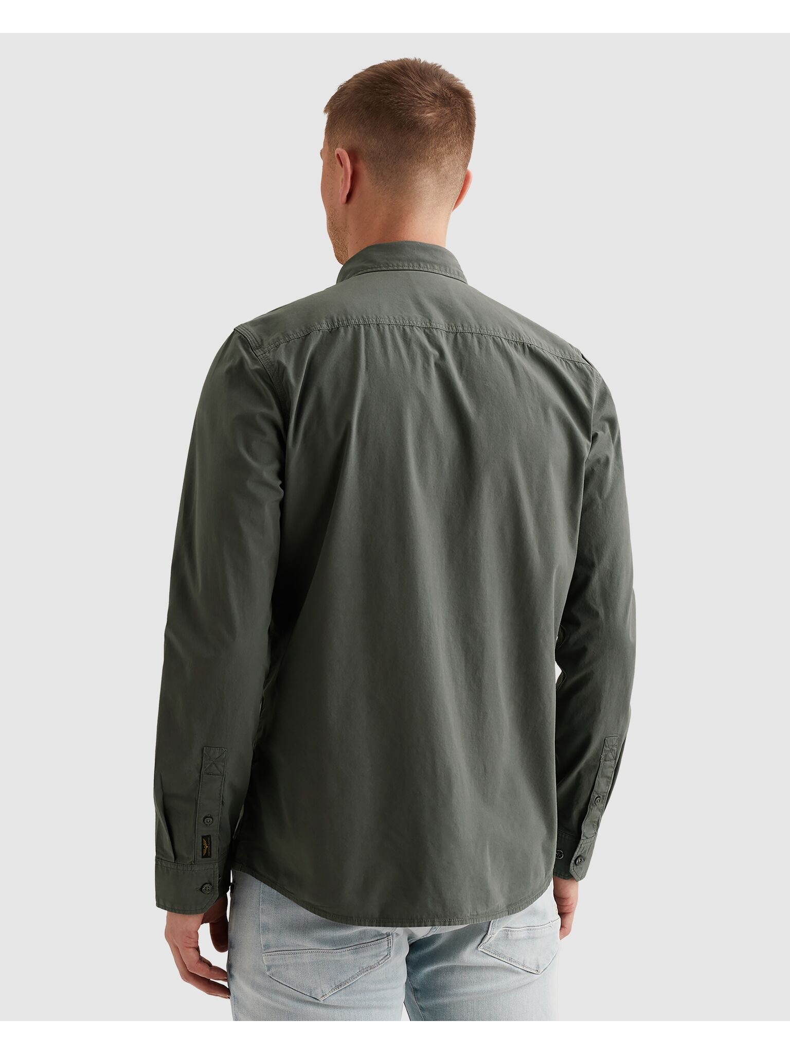 PME LEGEND Langarmhemd Button-down-Kragen