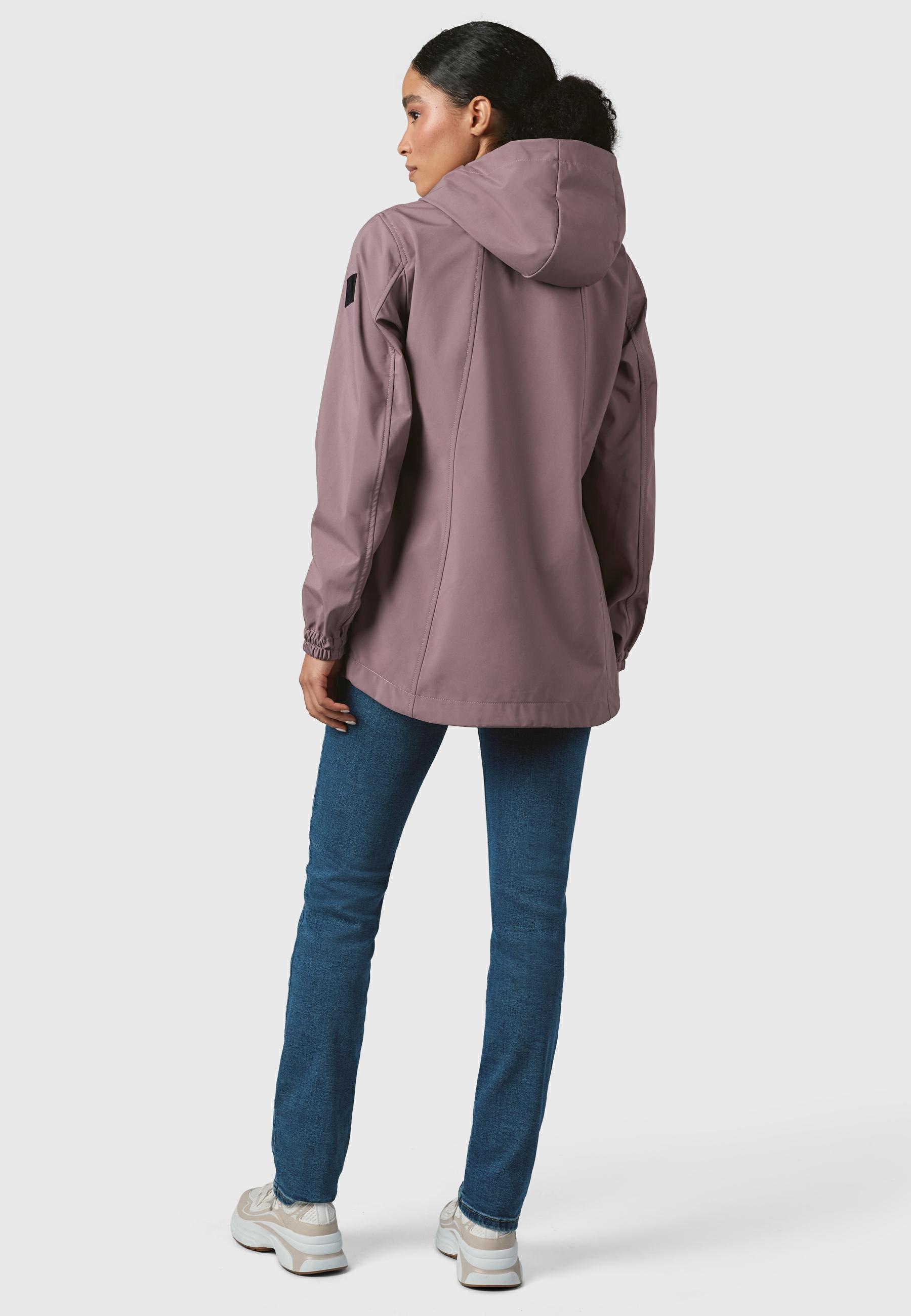 Ragwear Kurzmantel »Zuzka Sport«, Wasserdichter kurzer Übergangsmantel für Damen