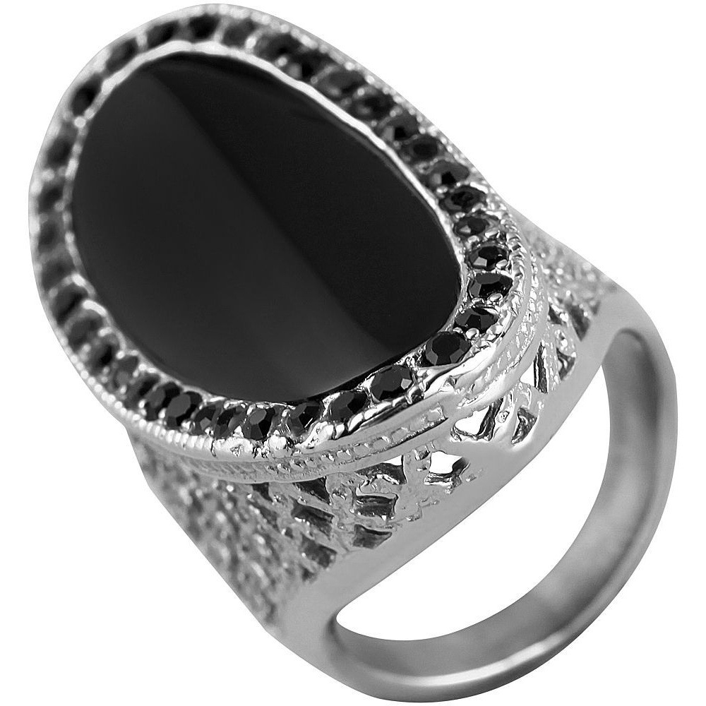 Fingerring ADELIA´S "Damen Ring aus Edelstahl" Gr. 56, silber, Fingerringe, Damen, 56, Edelstahl, Fingerring