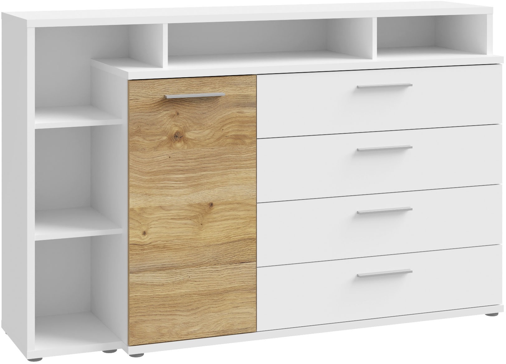 FORTE Kombikommode "MAYACUS", modernes Sideboard, Stauraum, 4 Schubkästen, günstig online kaufen