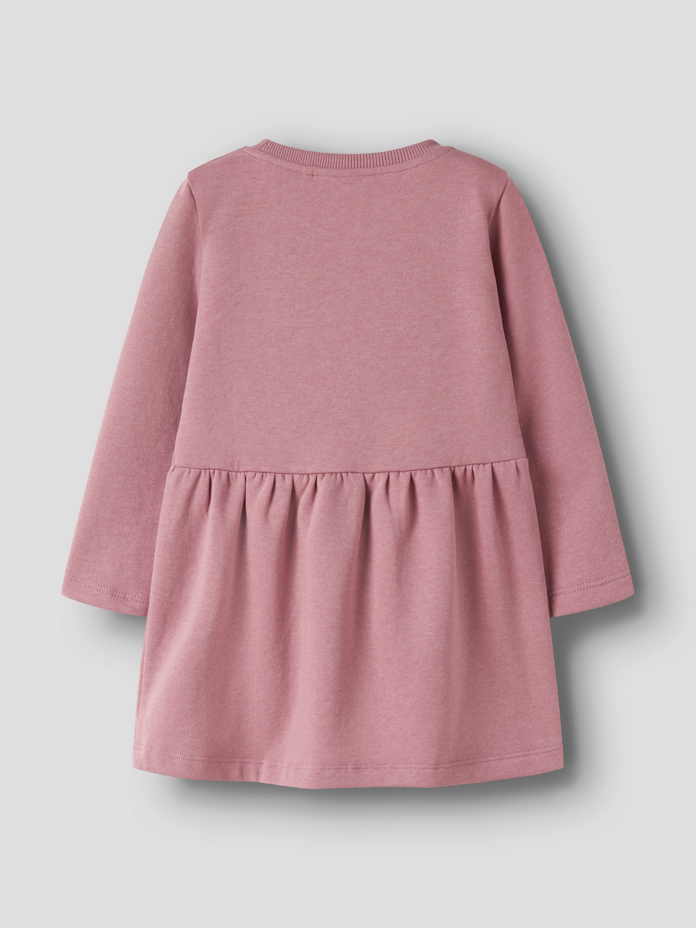 Name It Minikleid »NMFNIBO LS SWEAT DRESS BRU« Baumwollmischung, regular fit