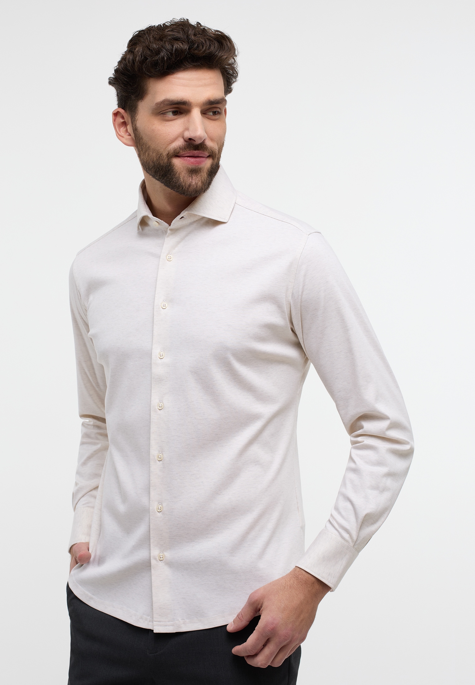 Eterna Langarmhemd "MODERN FIT", NON IRON (bügelfrei) günstig online kaufen