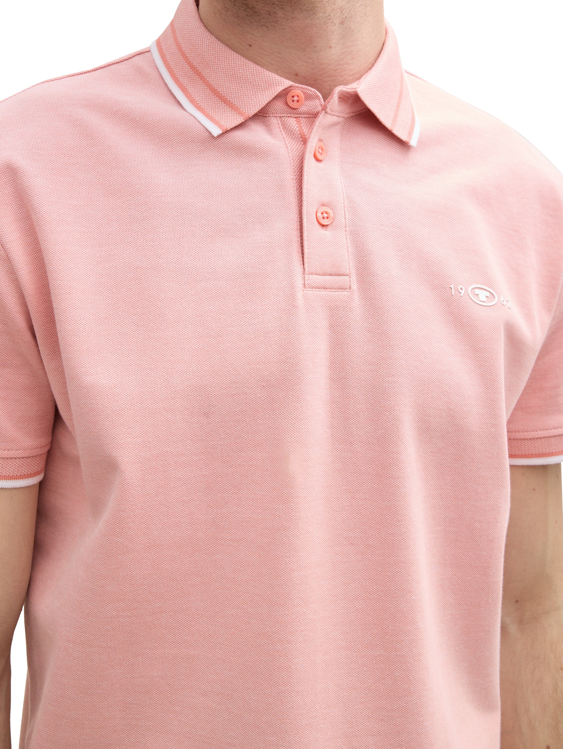 TOM TAILOR Poloshirt, mit Logo Stickerei