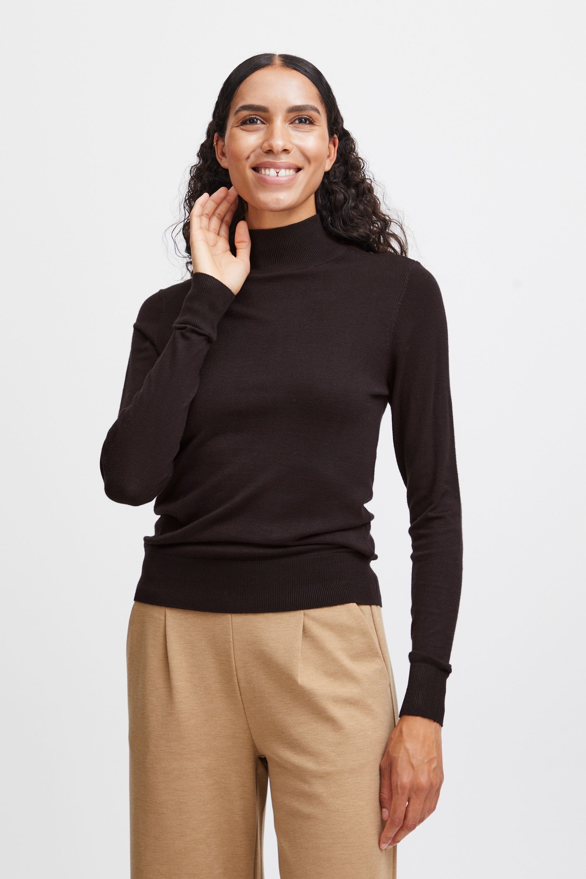 b.young Strickfleece-Pullover »Strickpullover BYMmpimba«