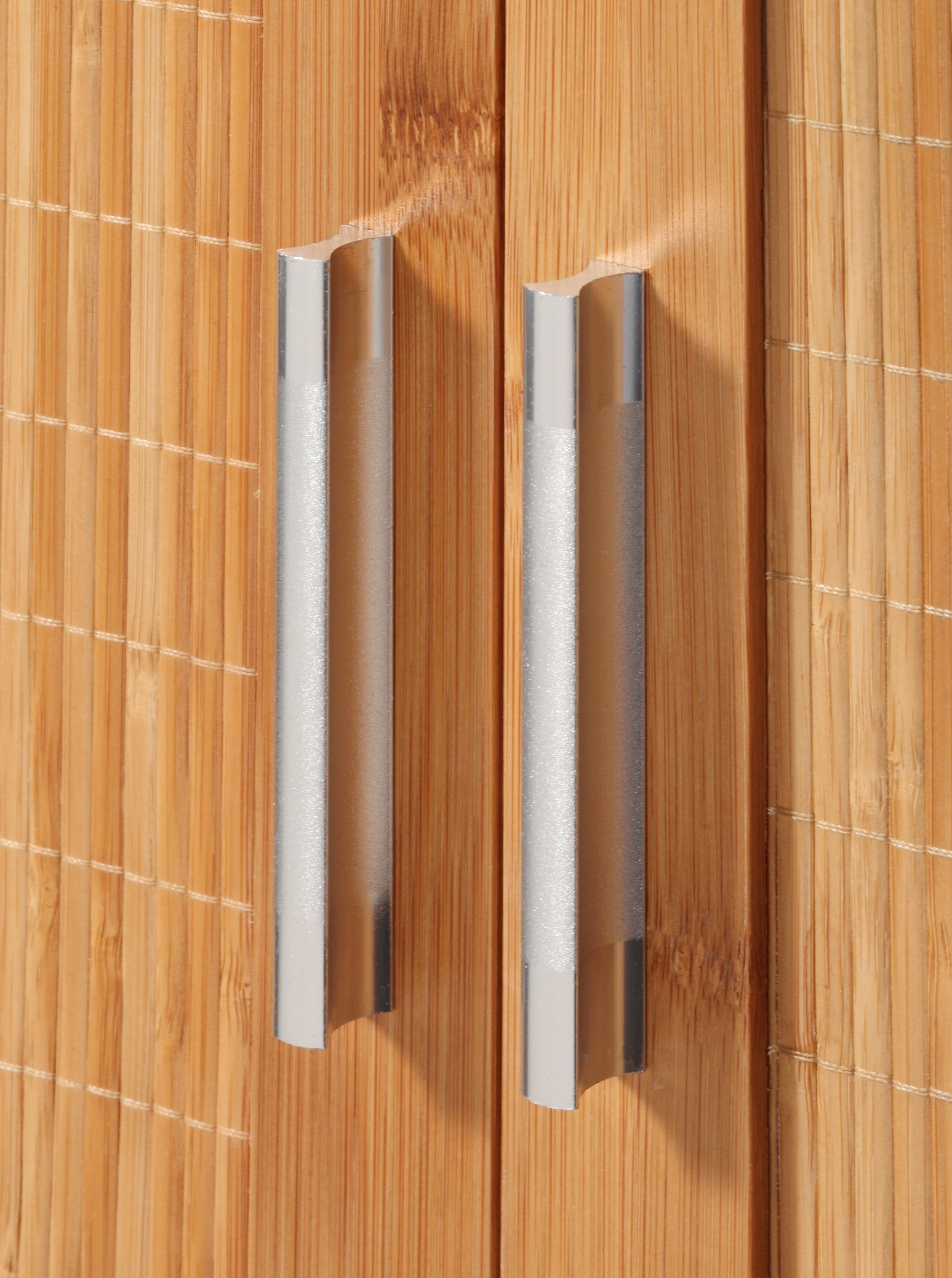 Bambus Siphonausschnitt, BAUR aus Breite cm, mit | Badschrank Waschbeckenunterschrank 67 welltime »Bambus«,