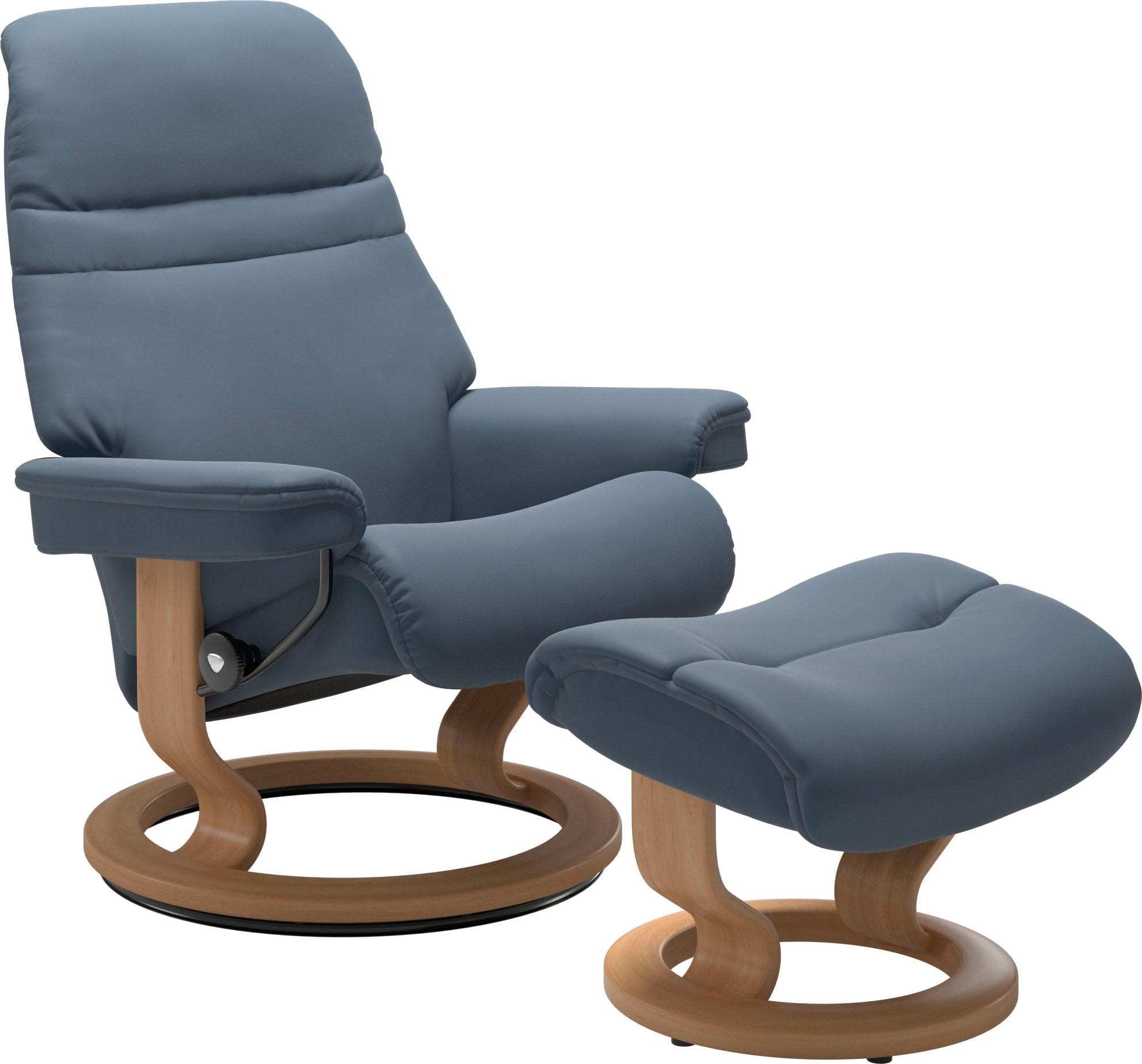 Stressless Relaxsessel "Sunrise", (Set, Relaxsessel mit Hocker), mit Classi günstig online kaufen