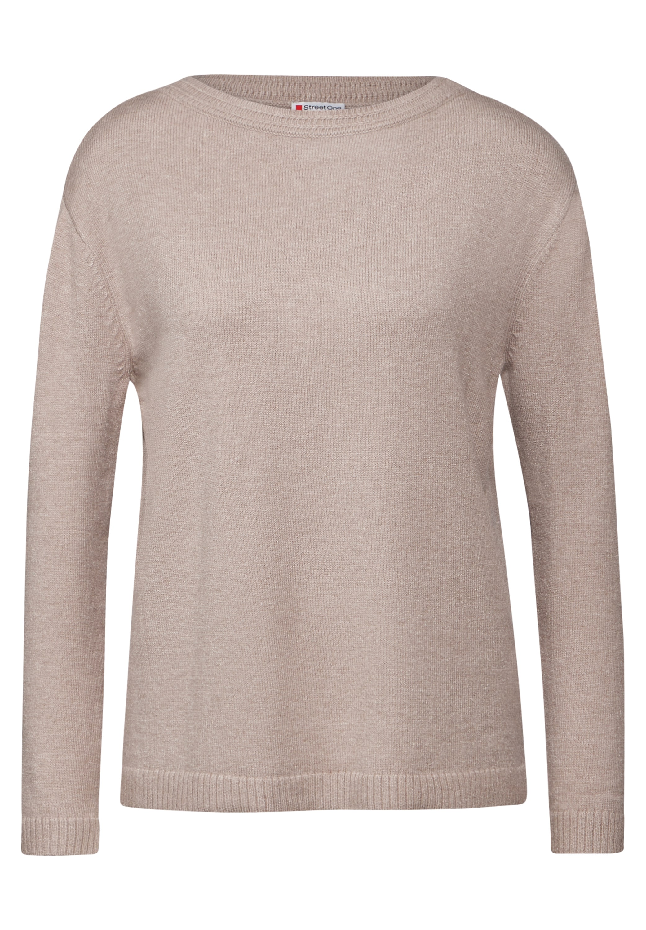 STREET ONE Strickpullover, mit U-Boot-Ausschnitt