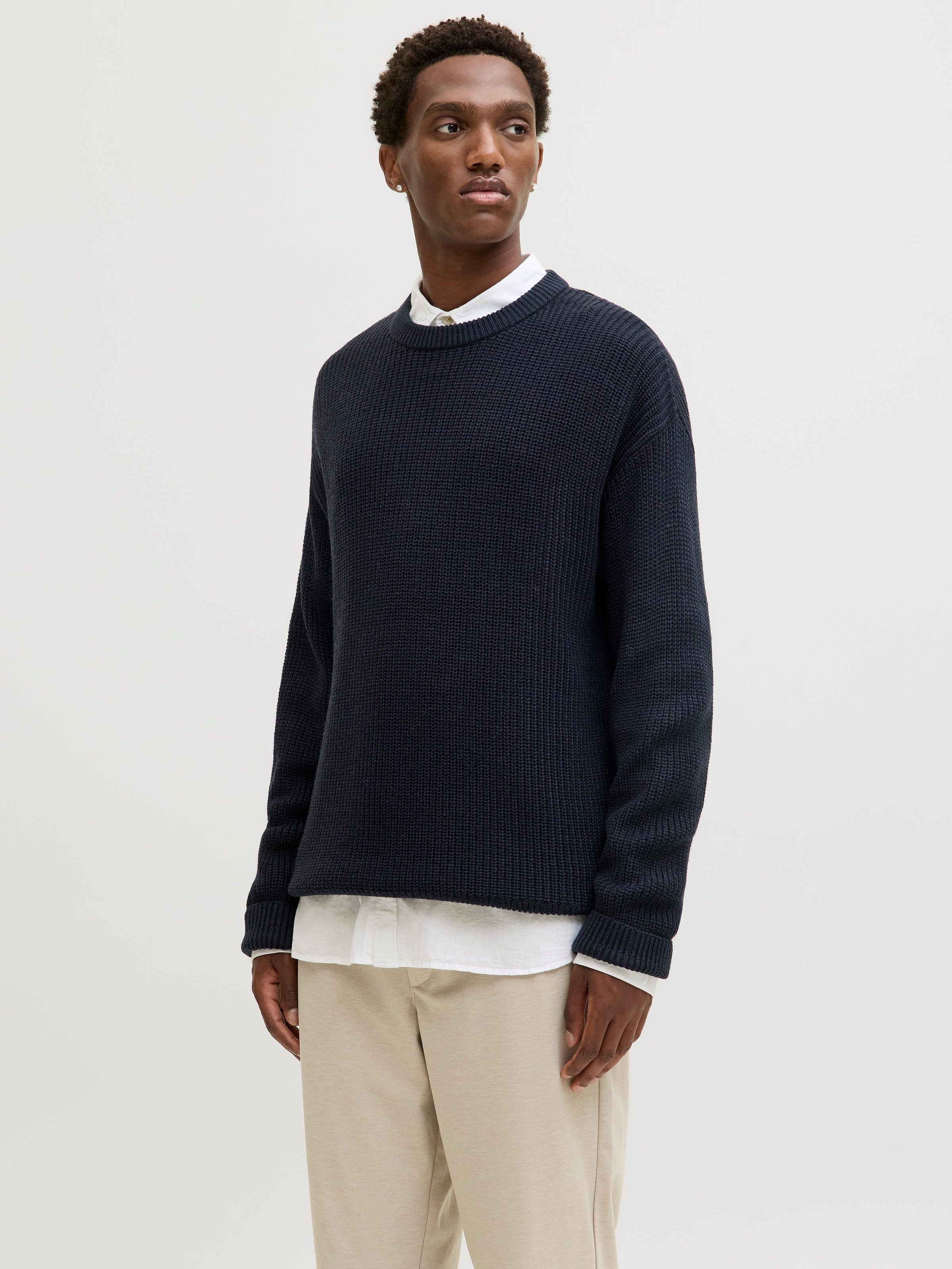 Thumbnail - Jack & Jones Rundhalspullover "JJKAITO KNIT CREW NECK BF"