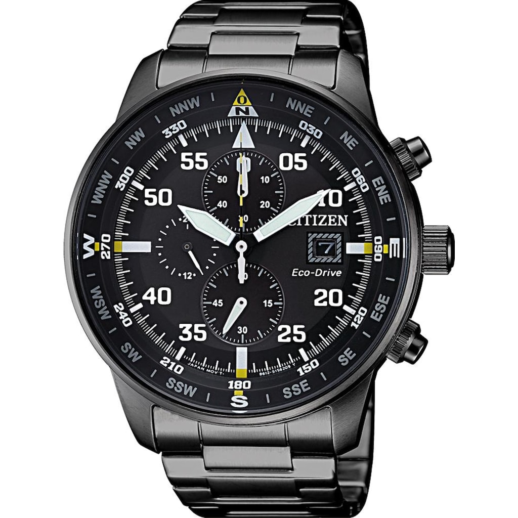 Citizen Chronograph »CA0695-84E«, Armbanduhr, Herrenuhr, Solar, Stoppfunktion