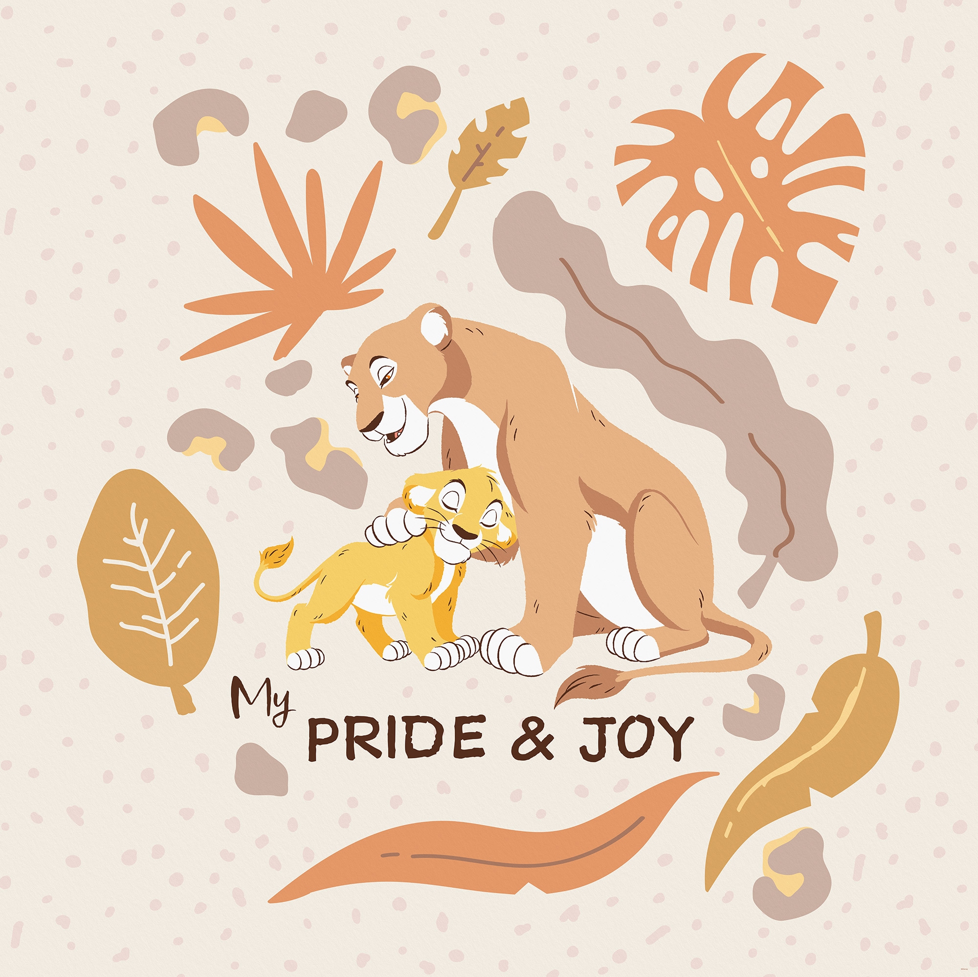 Komar Kindertapete »Disney The Lion King My Pride and Joy«, bedruckt