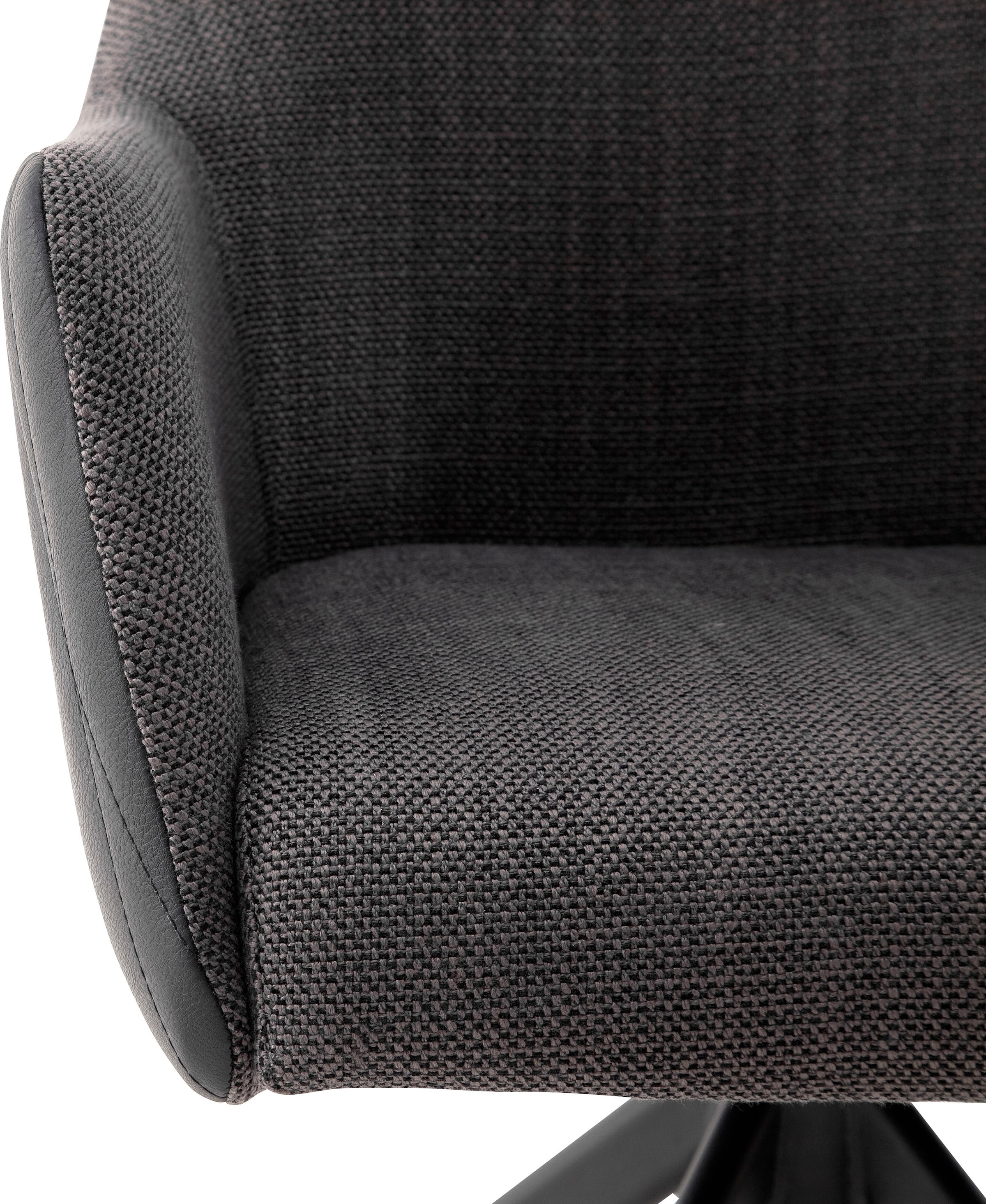 MCA furniture 4-Fußstuhl »Reynosa«, (Set), 2 St., Esszimmerstuhl 360°drehbar mit Nivellierung, Belastbar bis 120 kg