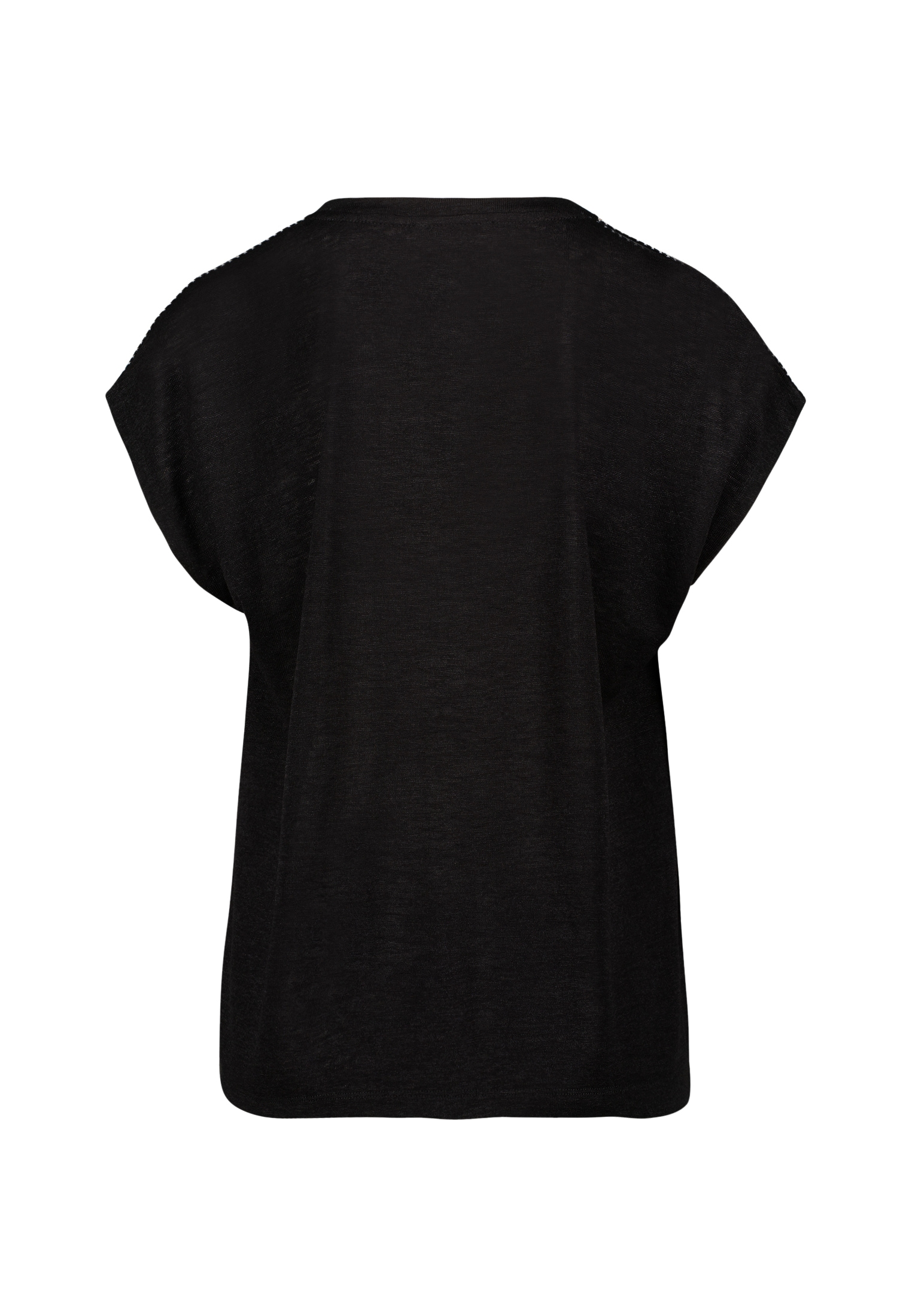 Zero T-Shirt »zero Shirt mit Kontraststickerei«, (1 tlg.), weiteres Detail