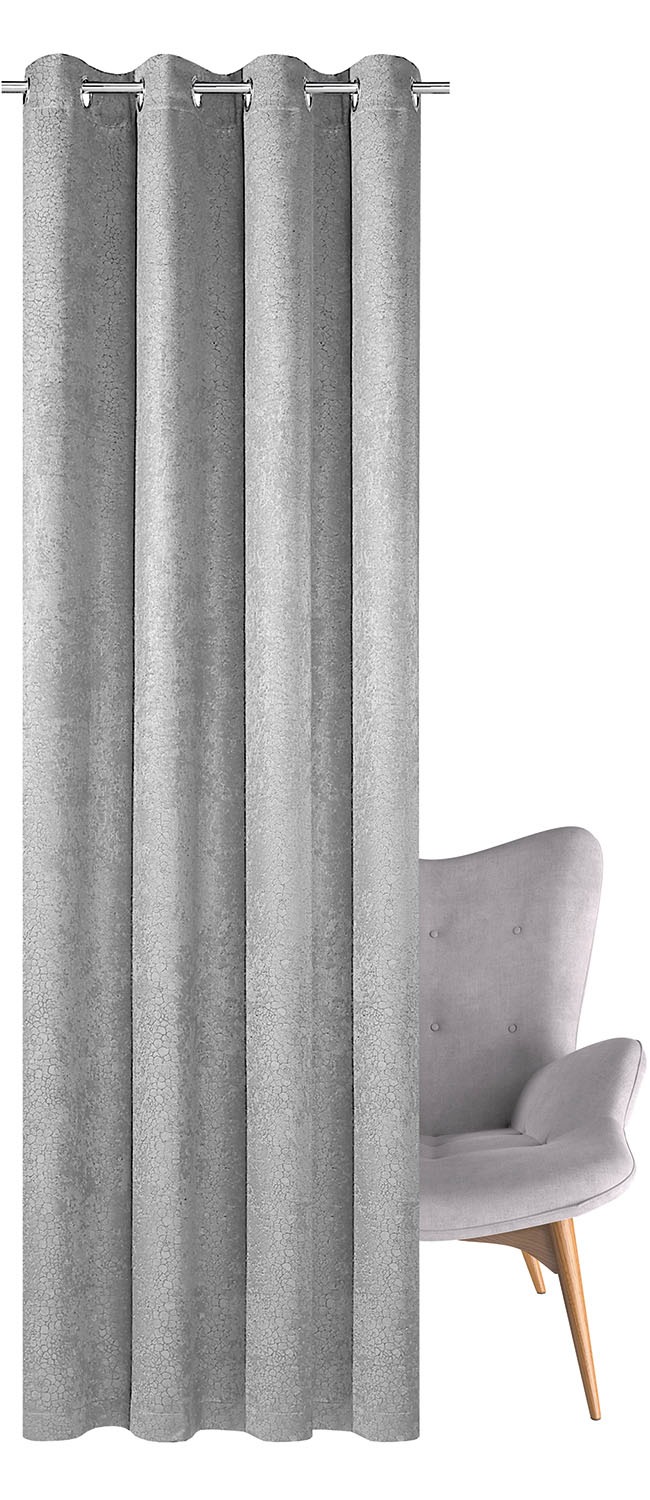 Gerster Vorhang "Lavina" Ösen 1 Stk. tlg. Blickdichter Ösenschal "Lavina" günstig online kaufen