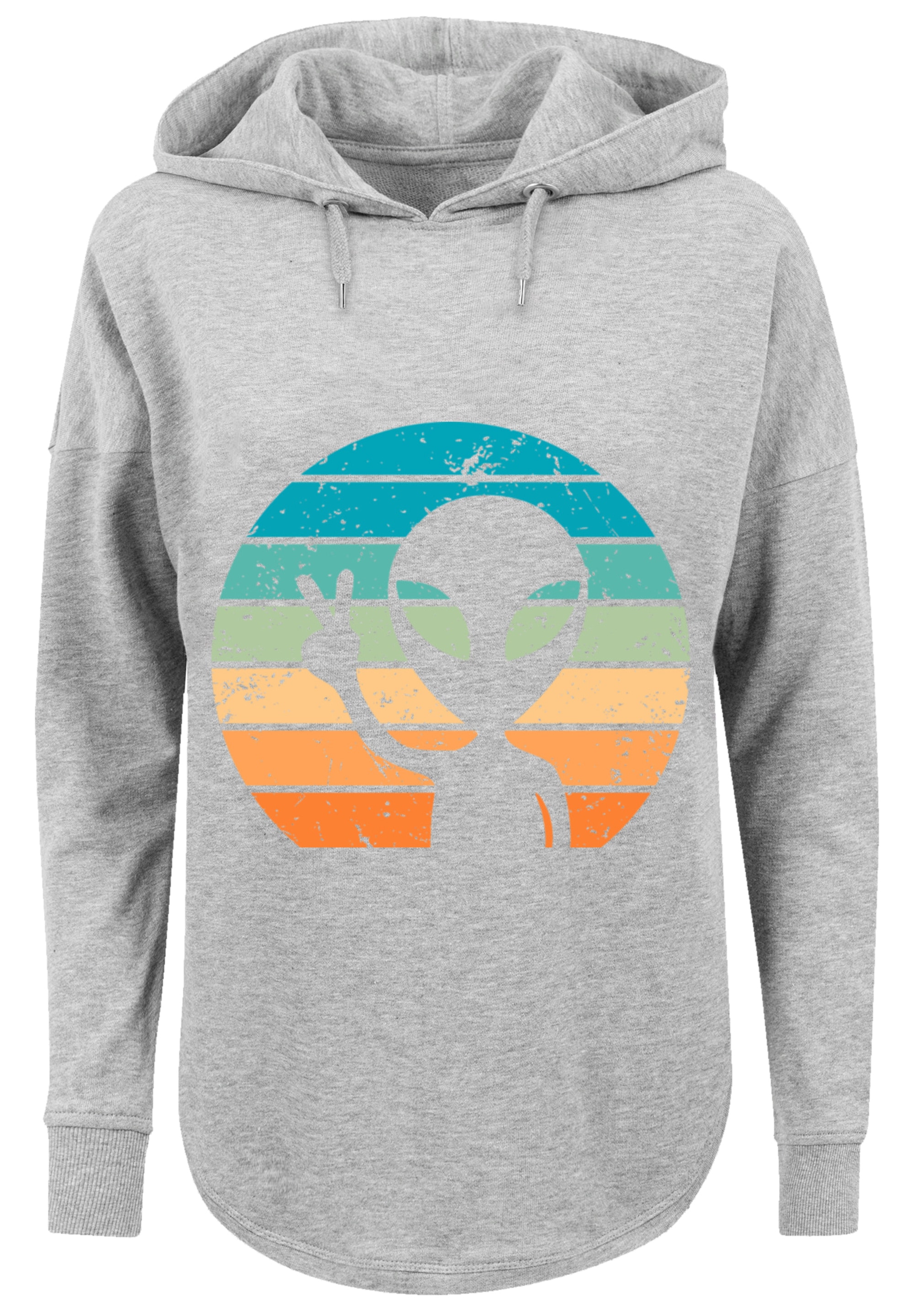 F4NT4STIC Kapuzenpullover »Alien Piece Sonnenuntergang« Premium Qualität