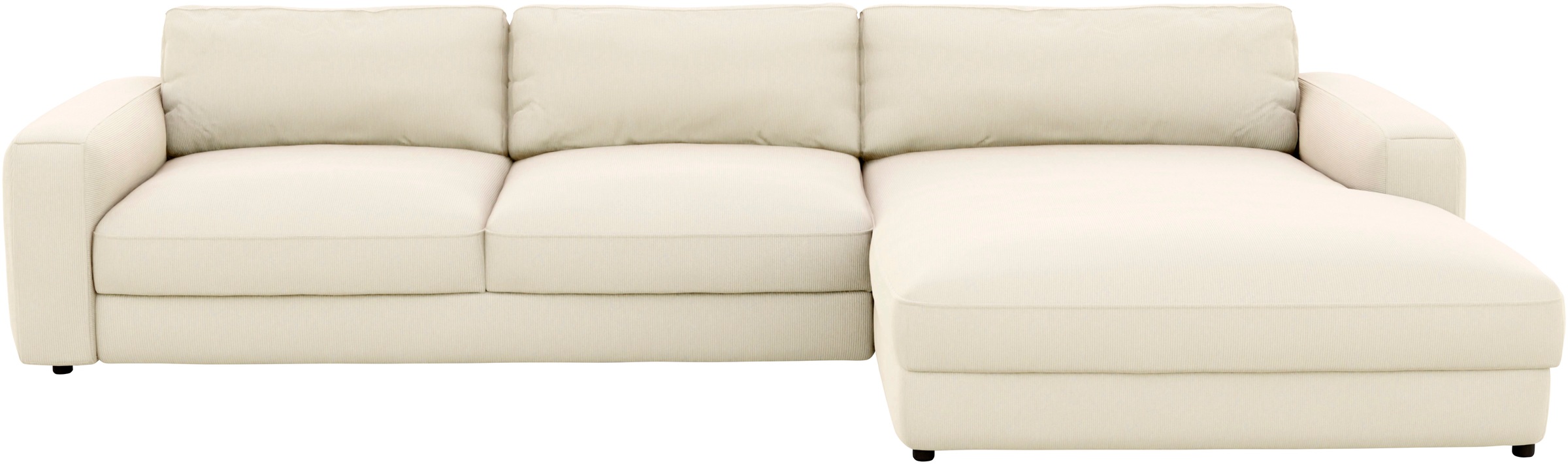 Places of Style Ecksofa »Bloomfield, L-Form«, extra tiefe Sitzfläche, wahlweise mit Sitztiefenverstellung