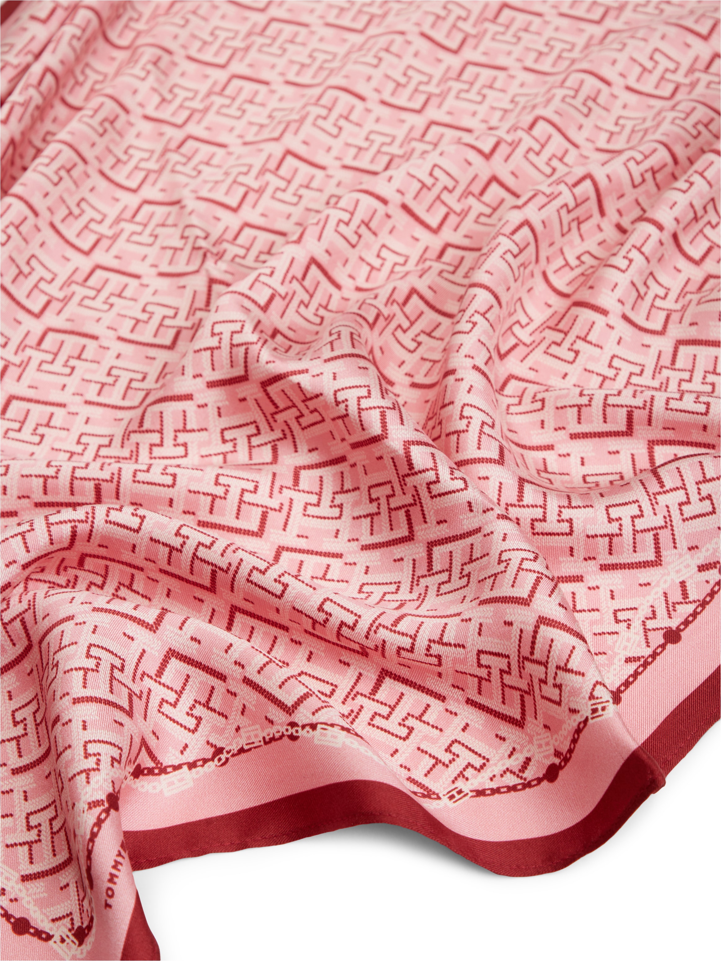 Tommy Hilfiger Seidenschal »TMONOGRAM SILK SQUARE« Regular fit mit Monogramprint