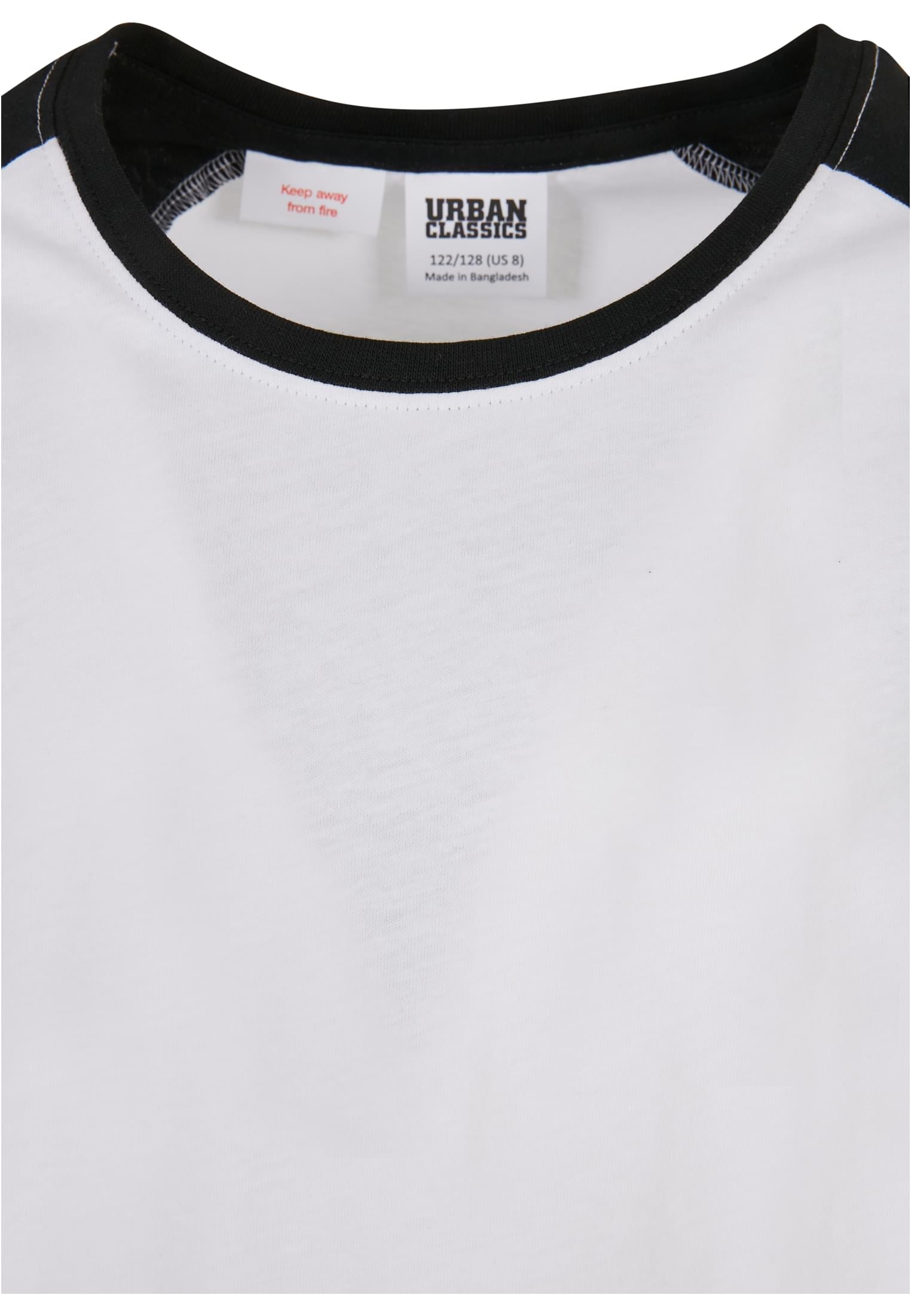 Black Friday URBAN CLASSICS Kurzarmshirt »Kinder Girls Contrast Raglan  Longsleeve 2-Pack«, (1 tlg.) | BAUR