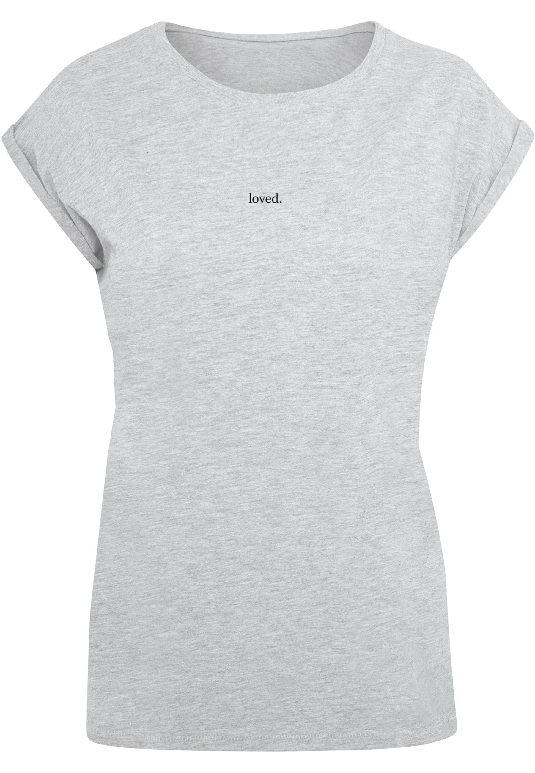 Merchcode T-Shirt "Merchcode Damen Ladies Love Extended Shoulder Tee" günstig online kaufen