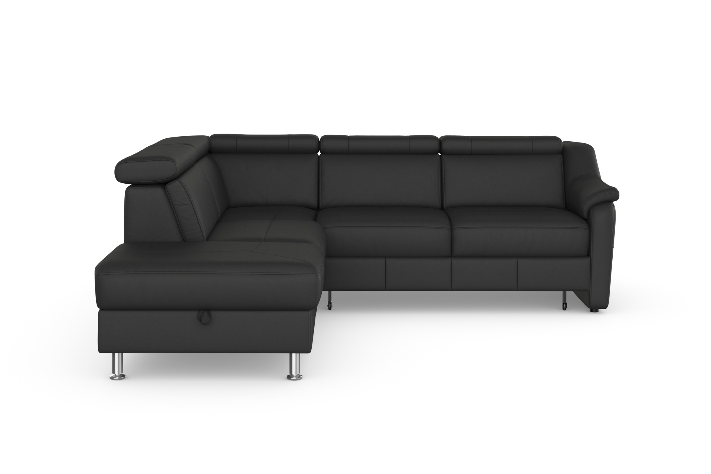 sit&more Ecksofa »Freetown L-Form«, inklusive Kopfteilverstellung und komfortablem Federkern