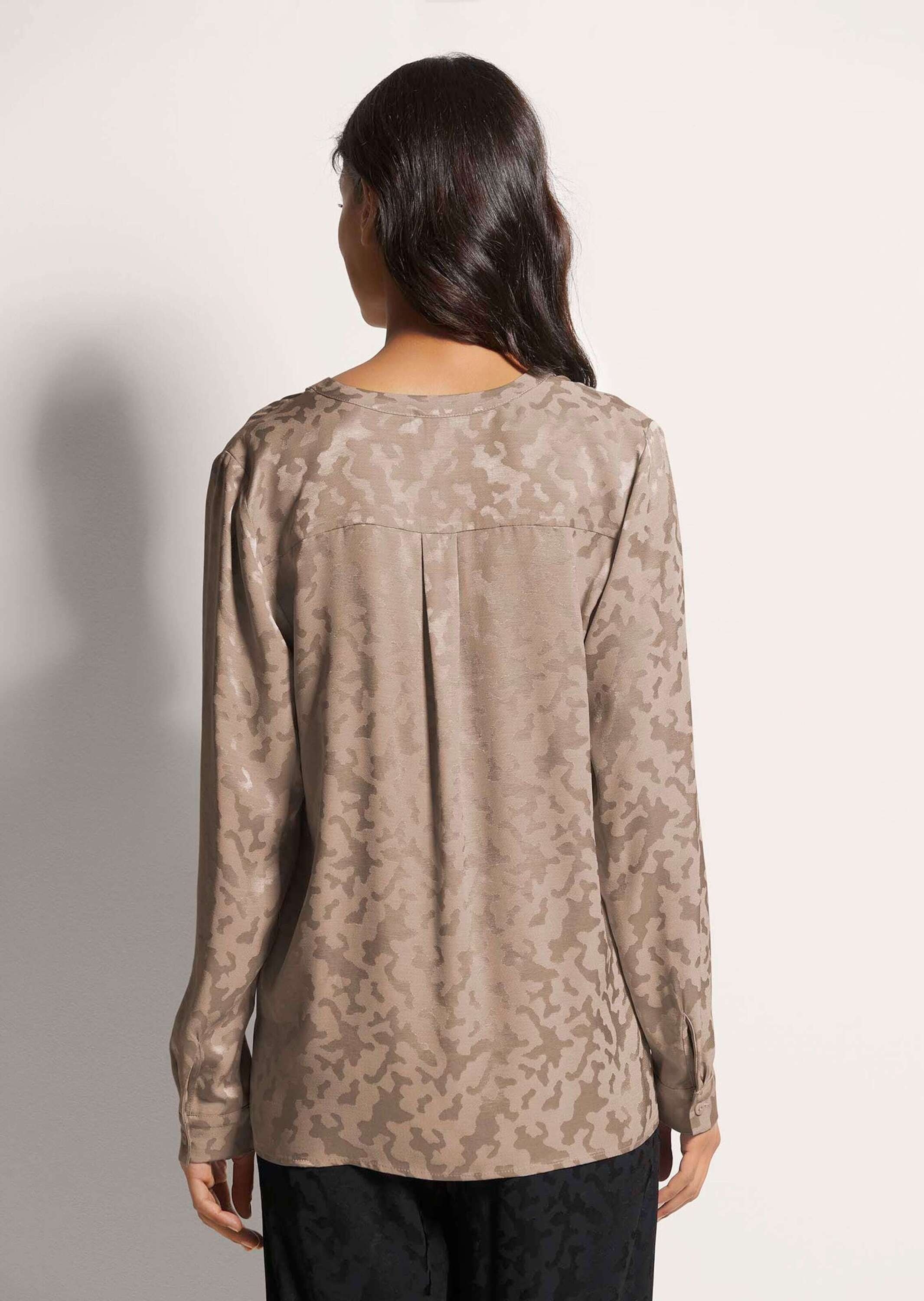MADELEINE Langarmbluse »Bluse Lange Jacquard-Bluse«