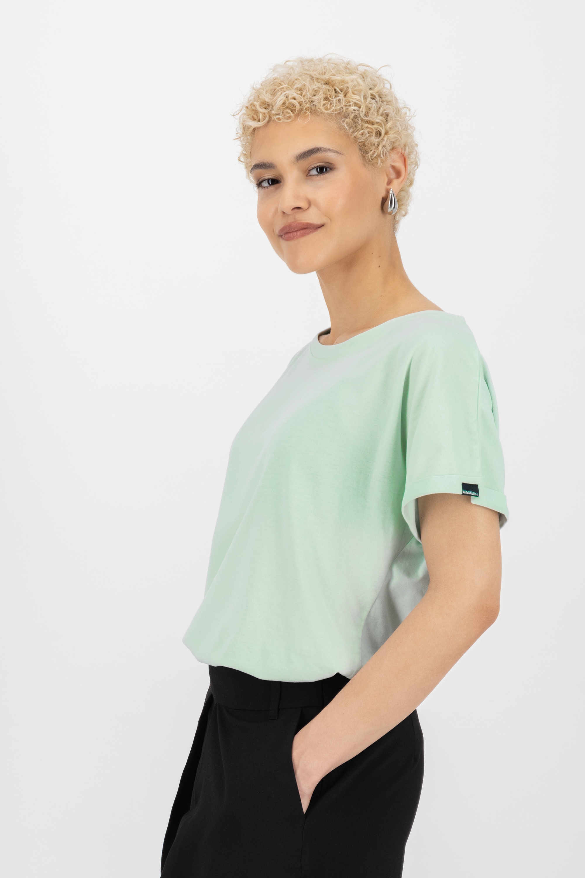 Alife & Kickin Rundhalsshirt »Damen MalaikaAK A«