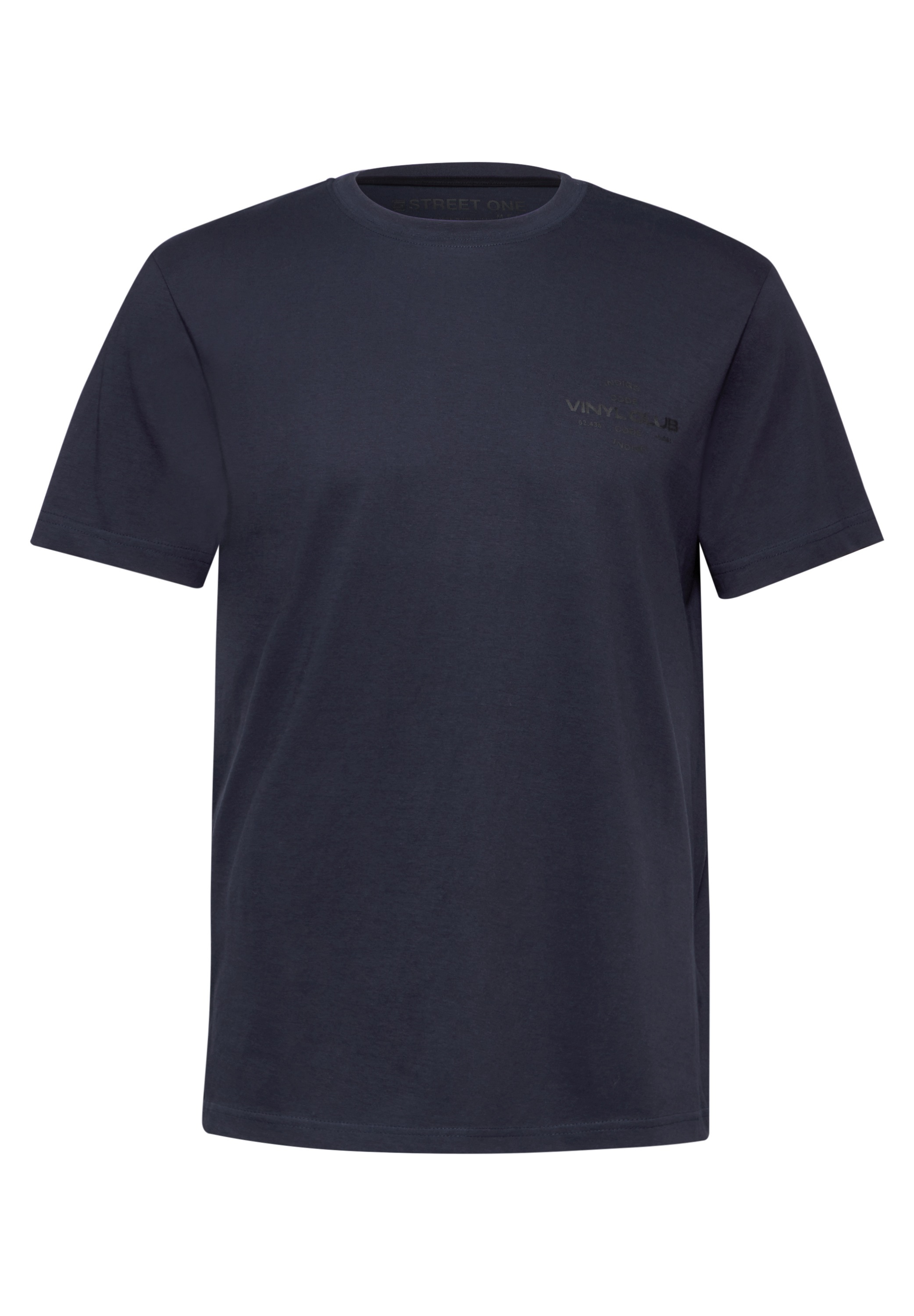 STREET ONE MEN T-Shirt, aus reiner Baumwolle