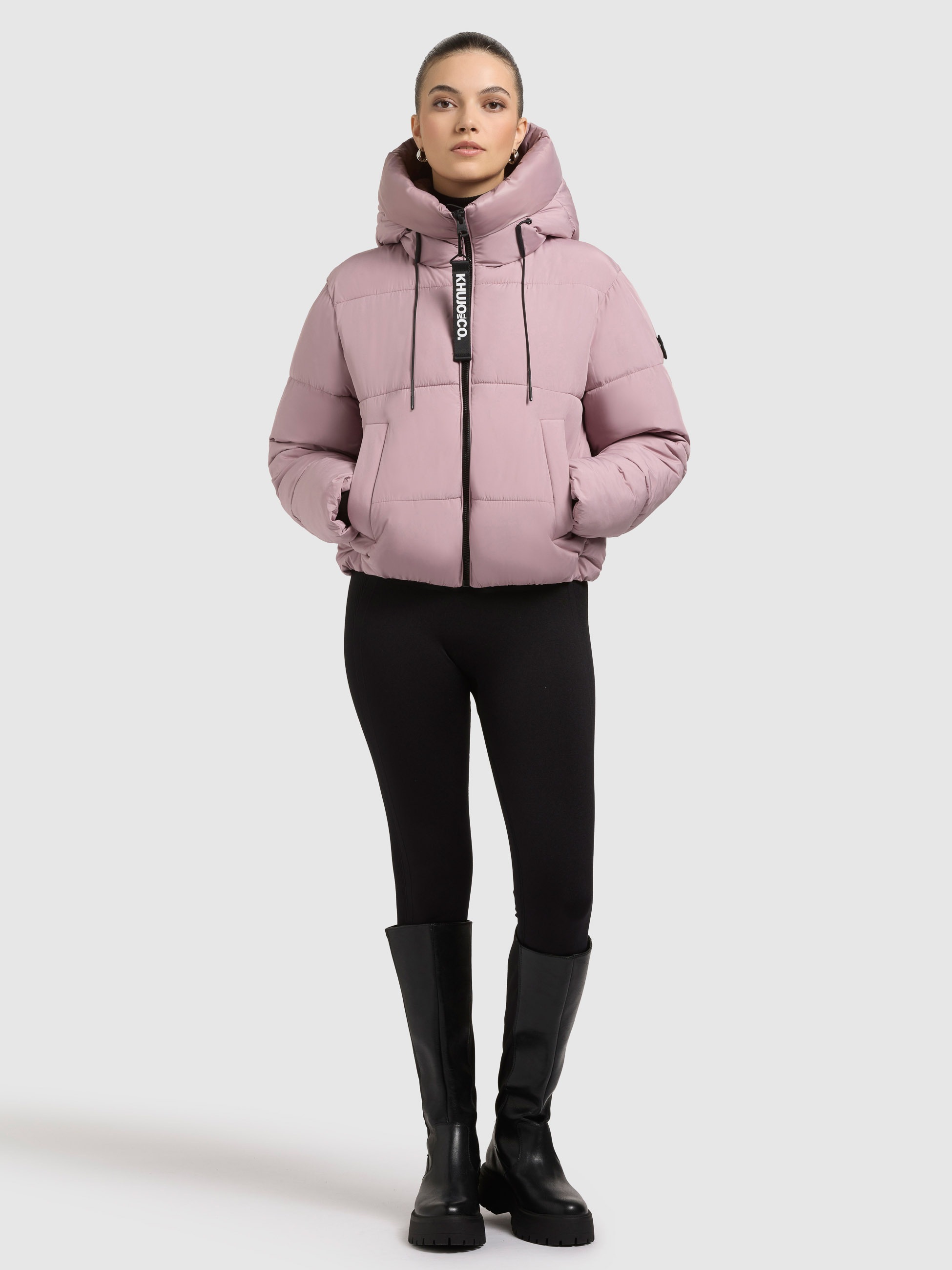 khujo Steppjacke "KALI" mit Kapuze günstig online kaufen