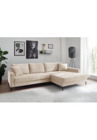 Trends by HG Ecksofa »Summer« in Cord-Stoff su Meta...