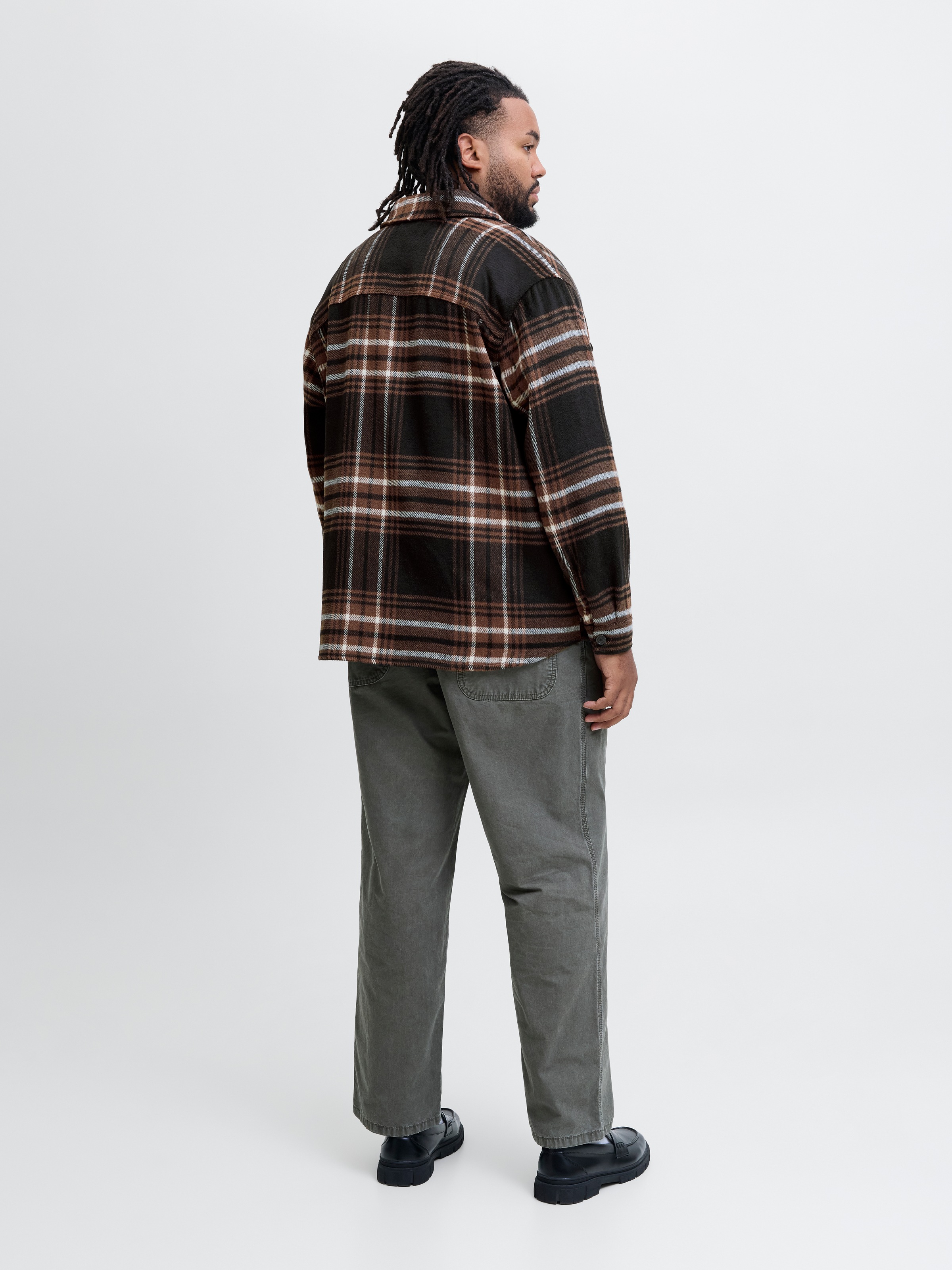 Jack & Jones PlusSize Langarmhemd »JJEBRADLEY OLLIE OVERSHIRT LS NOOS PLS«