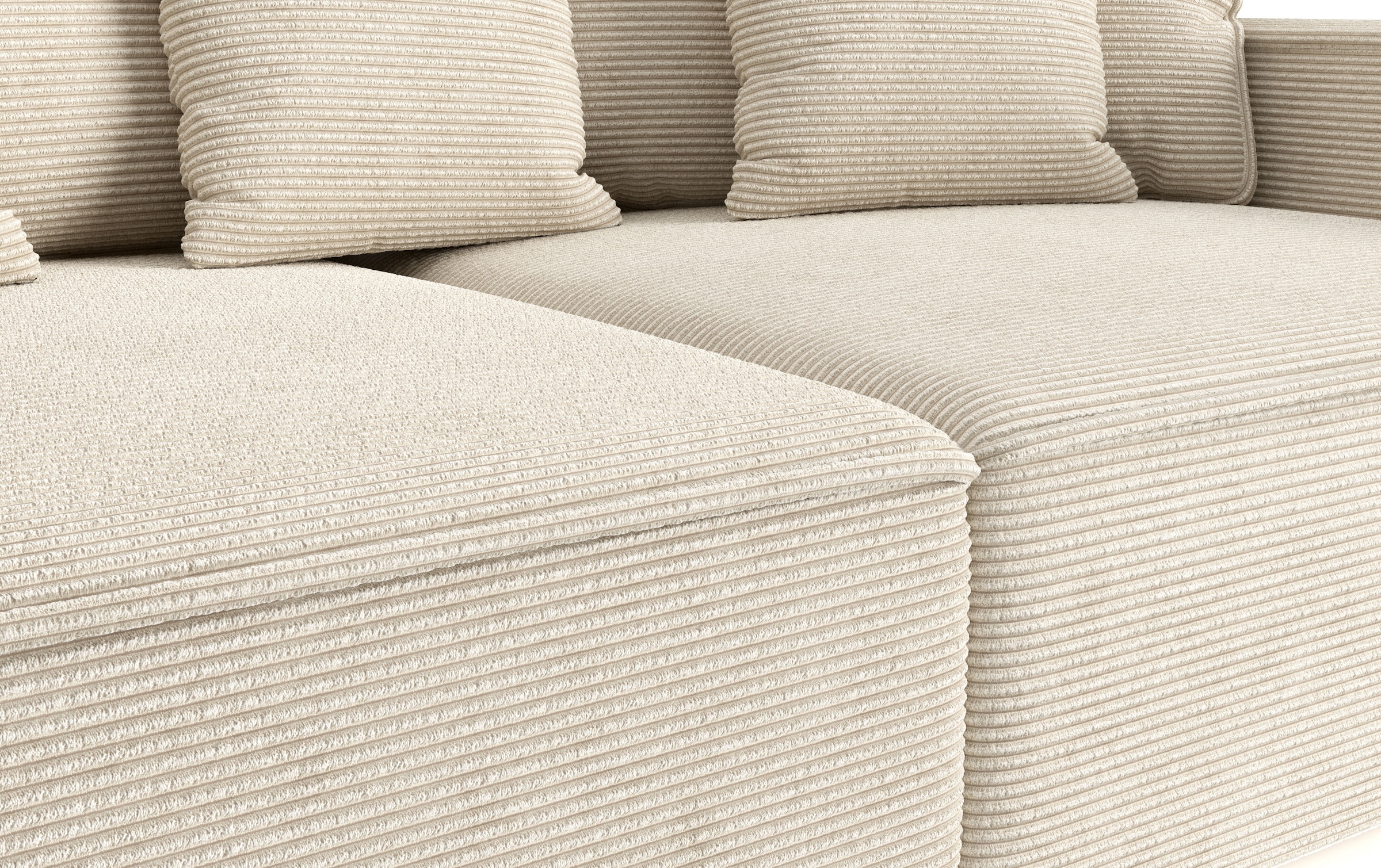 INOSIGN Big-Sofa »Surf«, mit 7 Kissen, gemütlicher Sitzkomfort