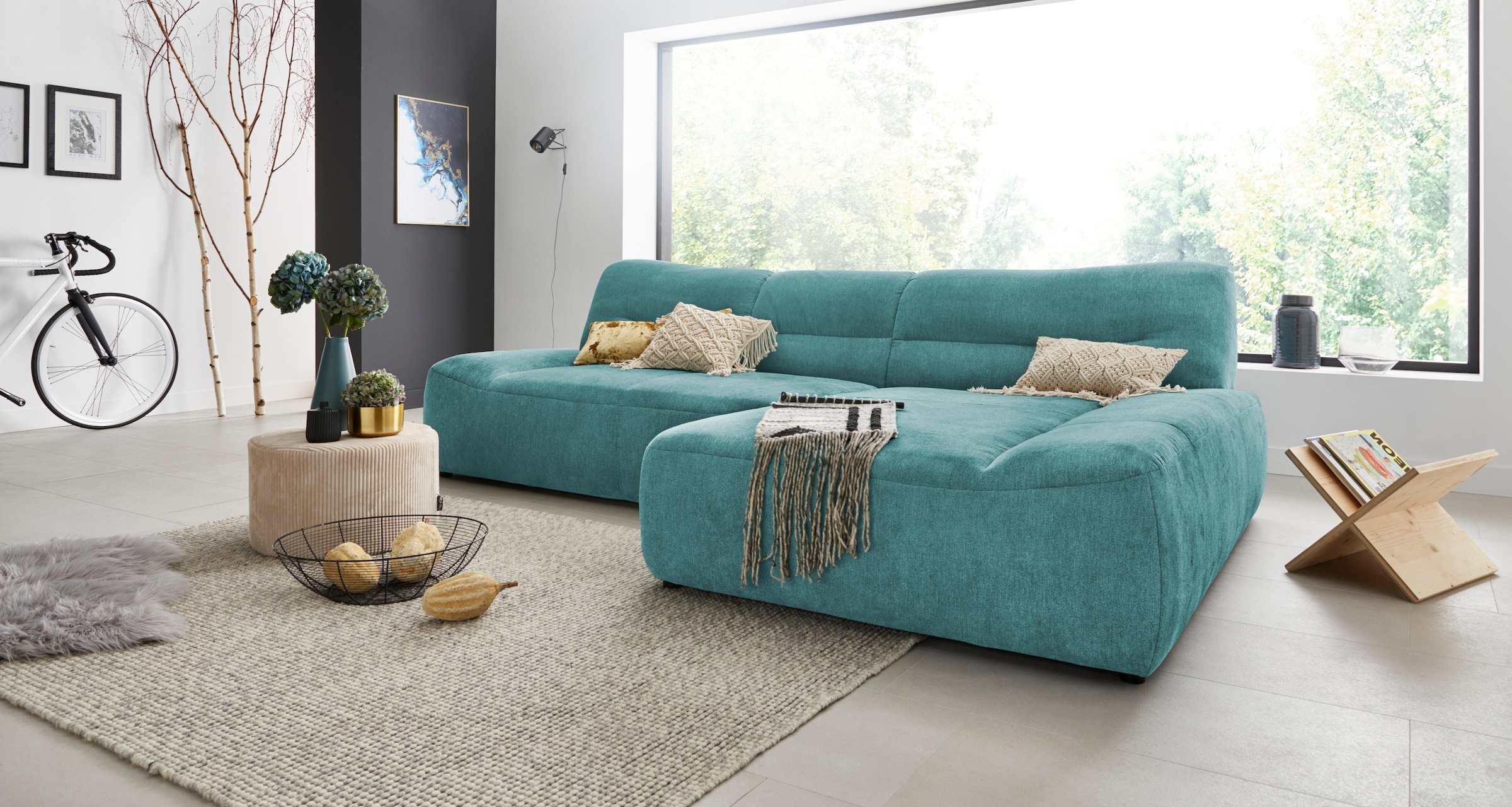 DOMO collection Ecksofa "Cesena L-Form" günstig online kaufen