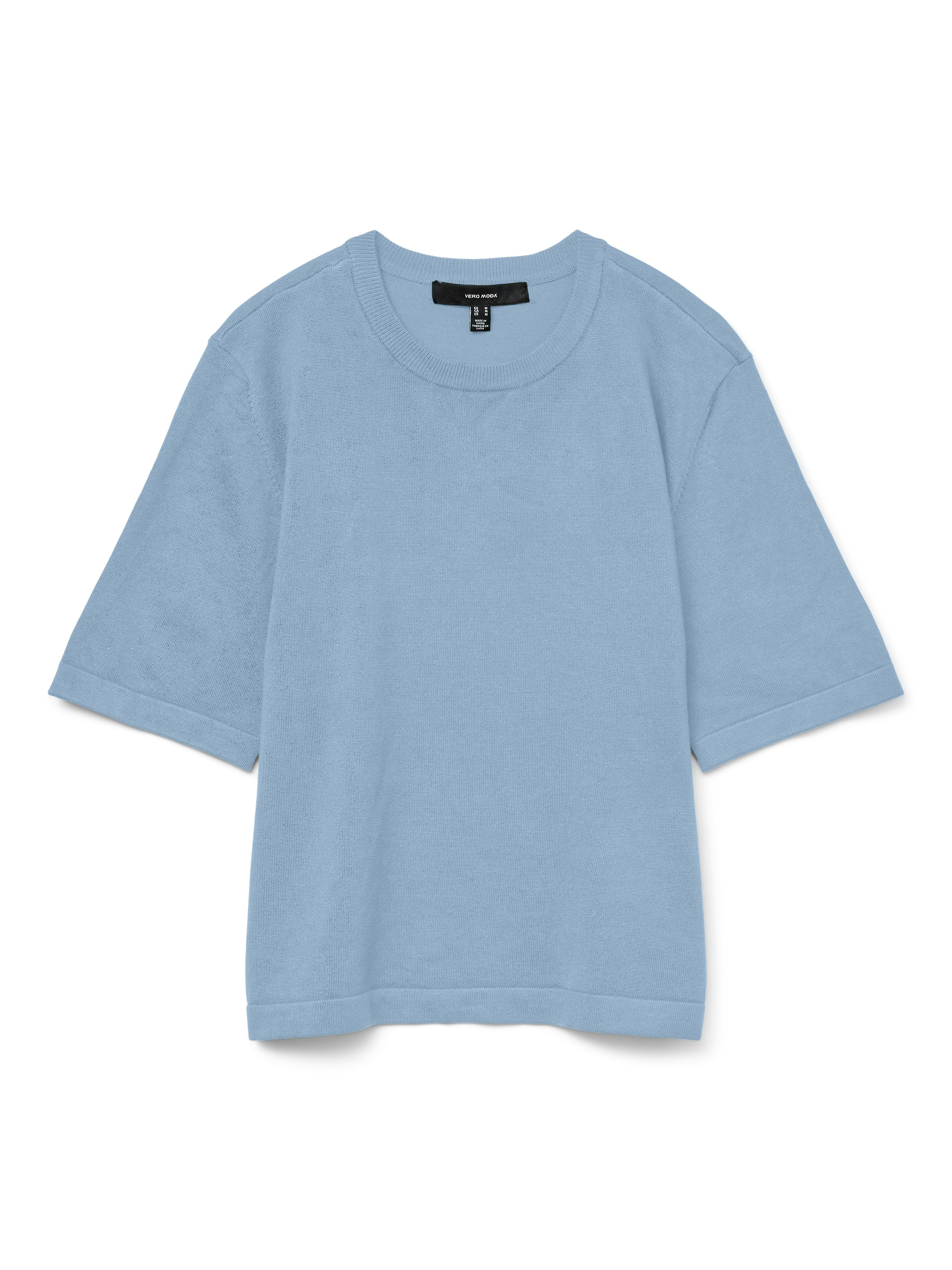 Vero Moda Kurzarmpullover "VMSILJE 2/4 O-NCK OVERSIZE PULL GA NOOS" günstig online kaufen