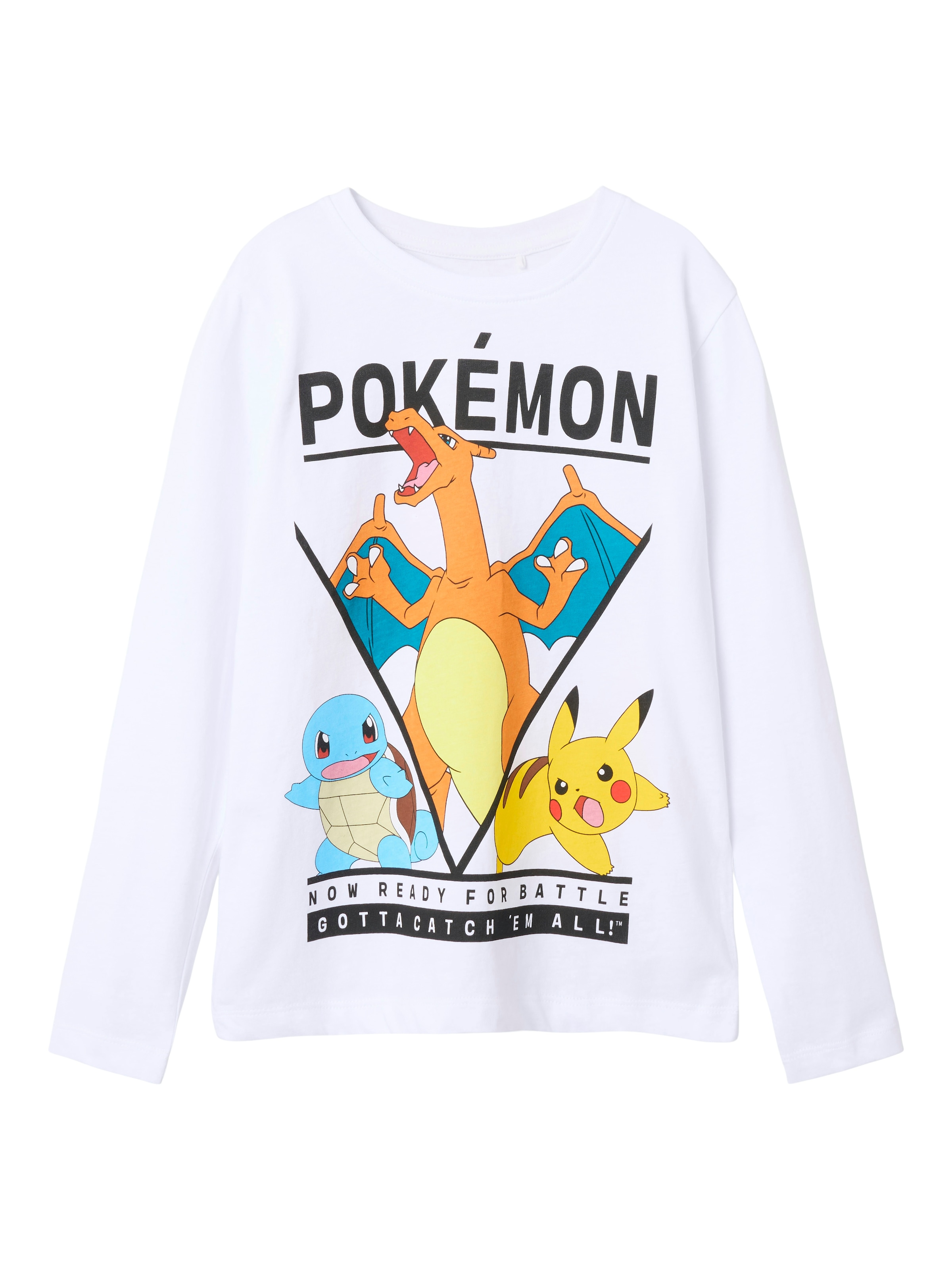 Name It Langarmshirt »NKMAST POKEMON LS NREG TOP BOX NOOS SKY«