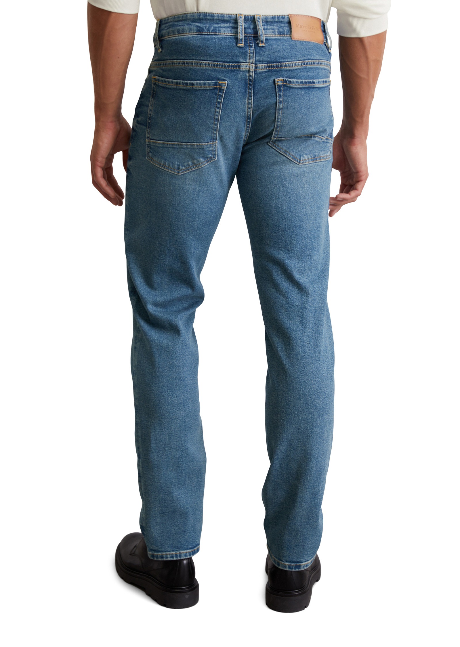 Thumbnail - Marc OPolo Regular-fit-Jeans "aus Bio-Baumwolle-Mix"