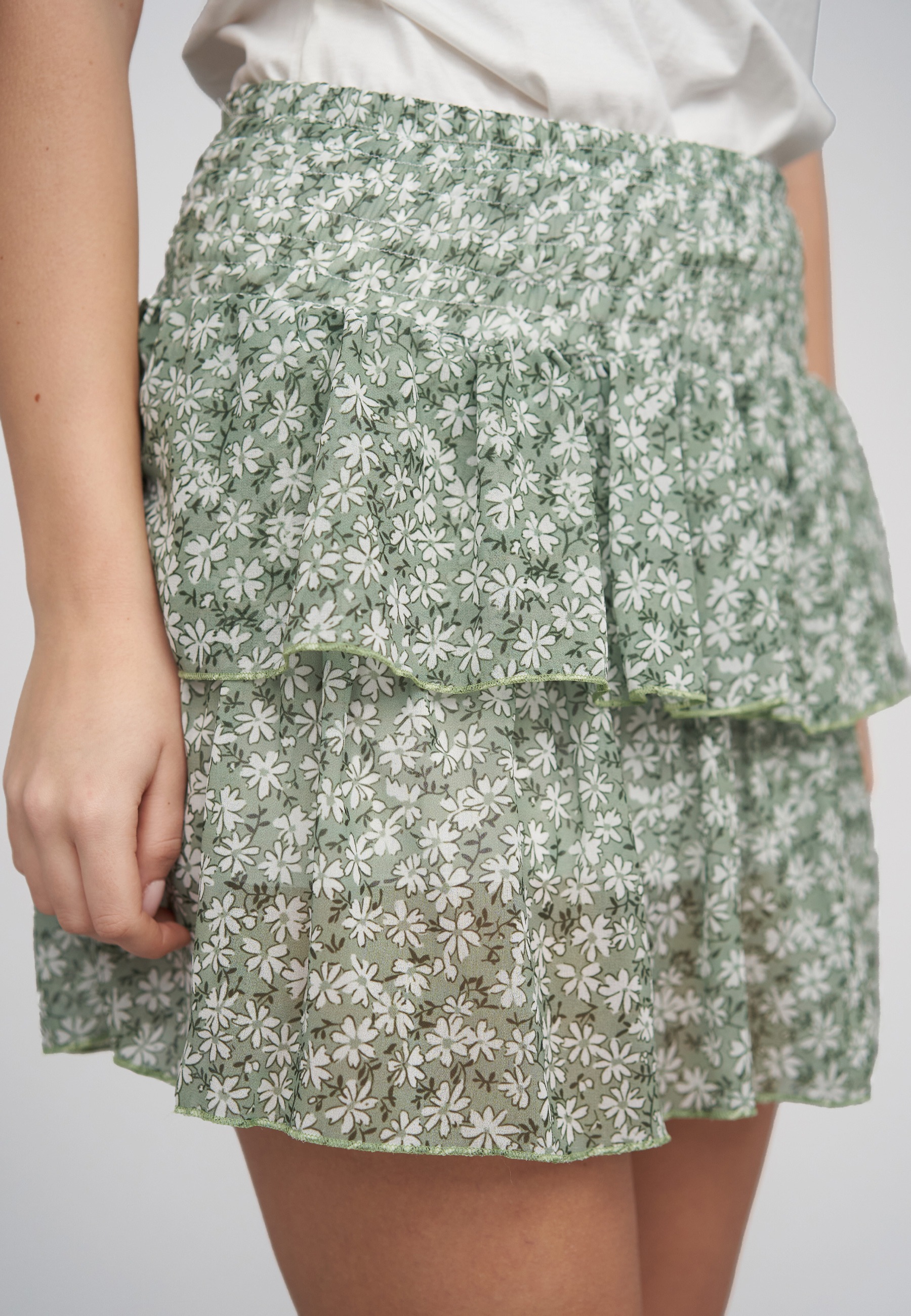 CLOUD 5IVE Minirock »CLOUD 5IVE Tiered Skirt« 1