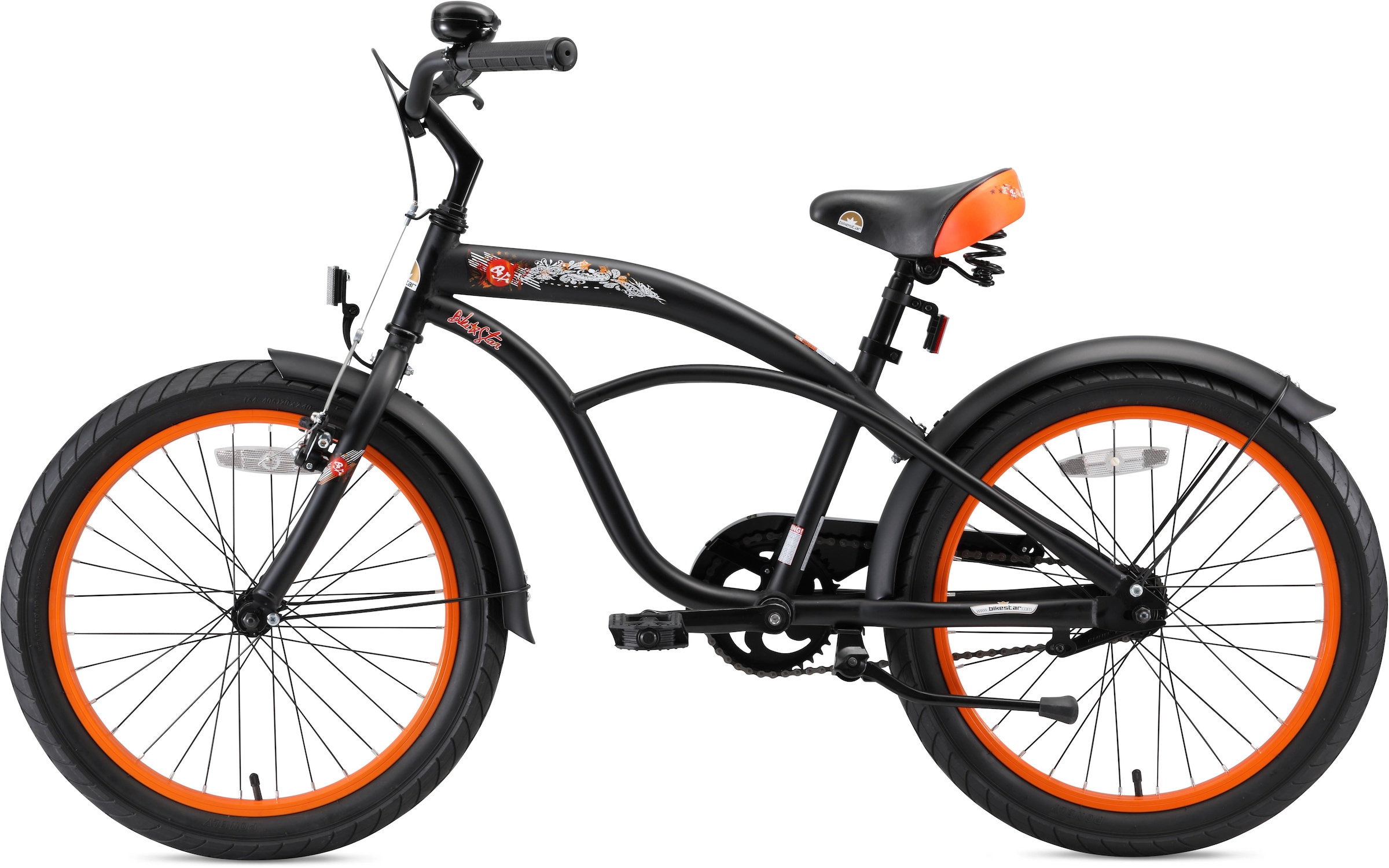 Bikestar Jugendfahrrad »Cruiser«, 1 Gang, für Herren