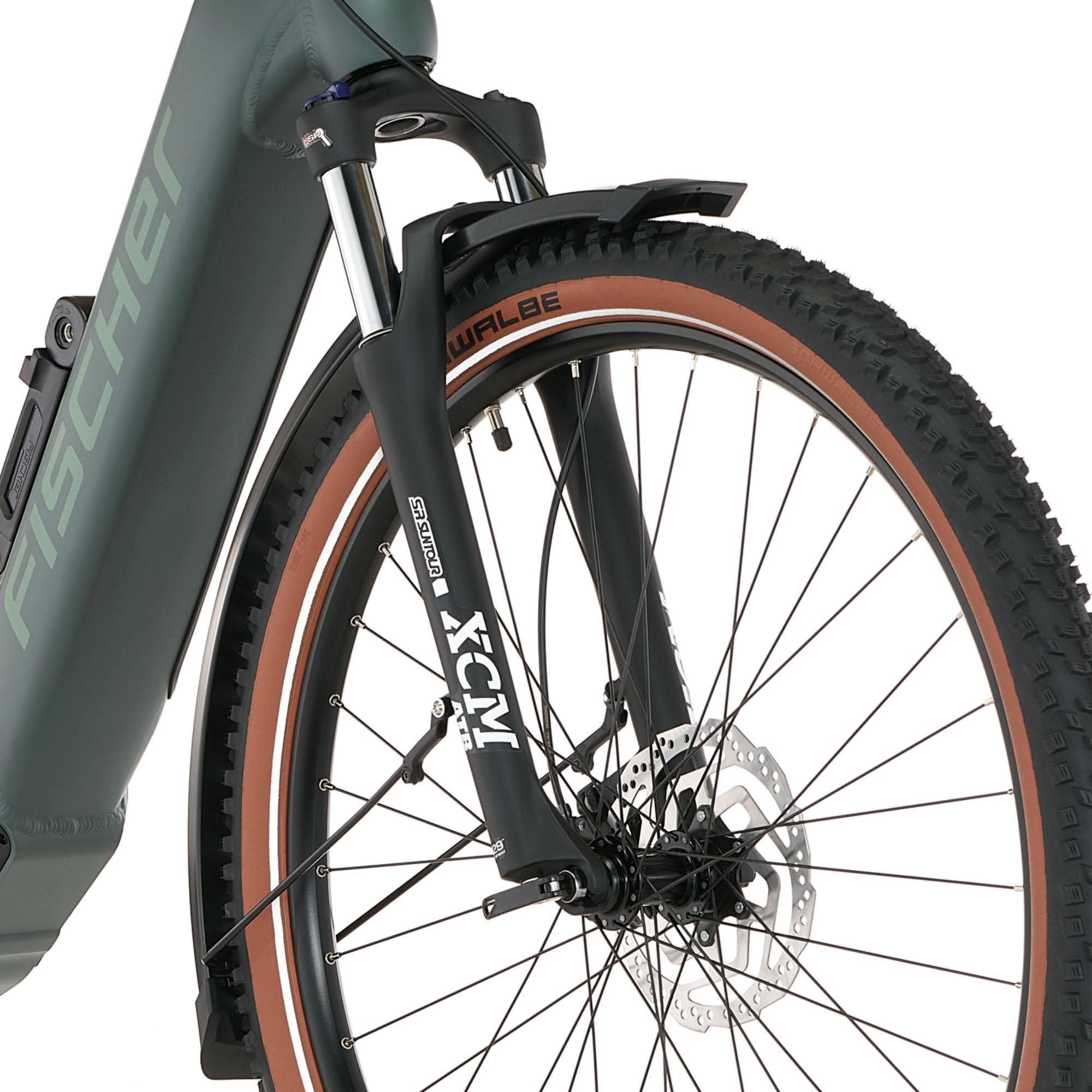 FISCHER Fahrrad E-Bike »TERRA T100 43 711«, 10 Gang, Shimano, Schaltwerk Deore