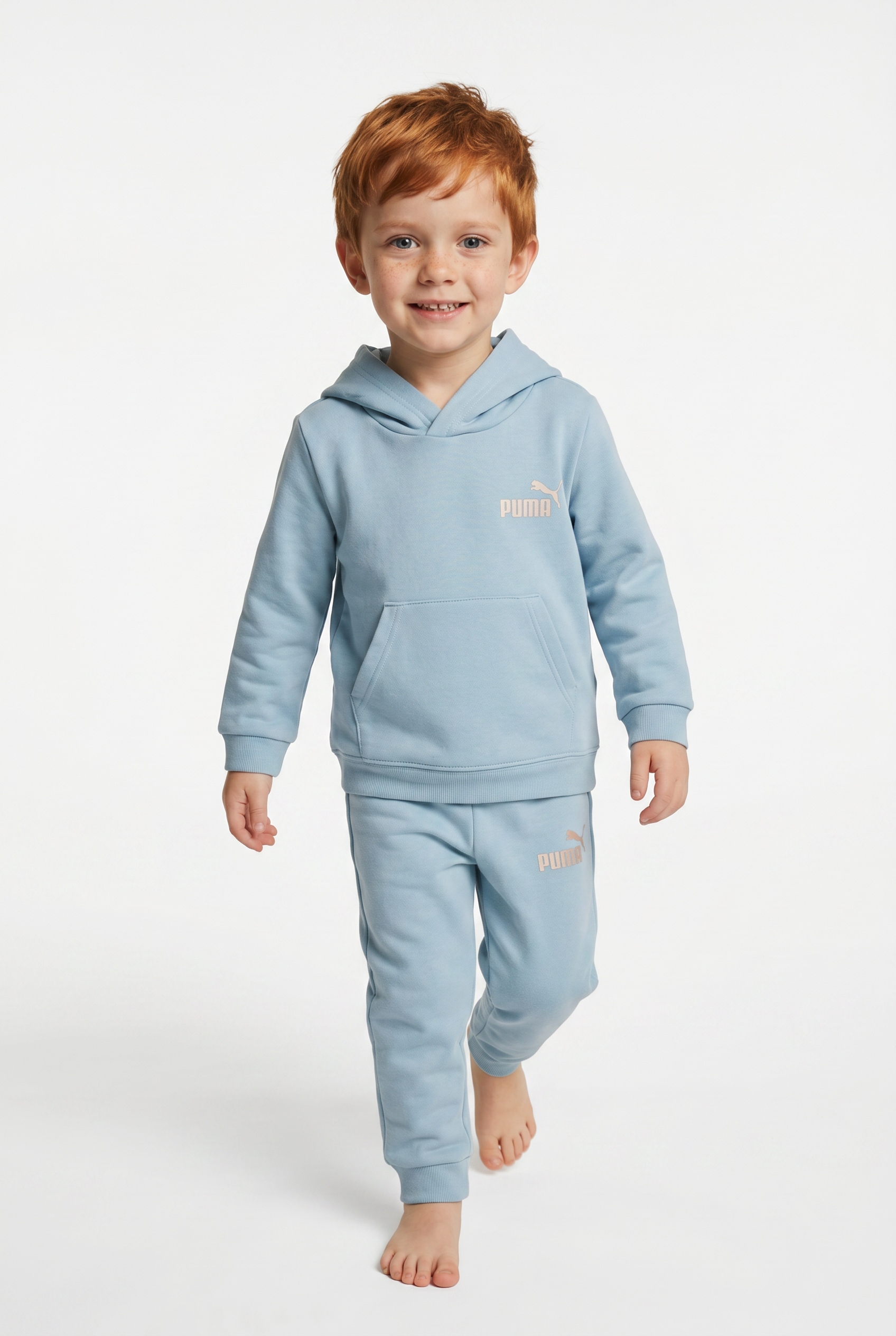 PUMA Trainingsanzug "MINICATS LOUNGEWEAR SET TR INF" 2 tlg. mit Kapuze