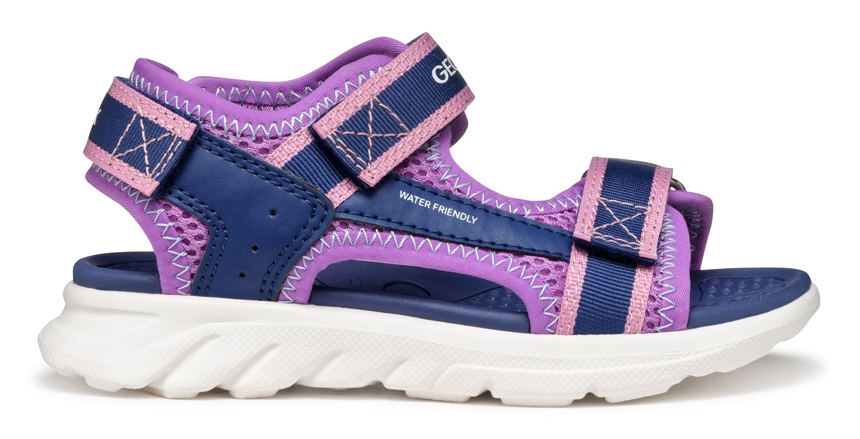 Geox Sandale »J SANDAL AIRADYUM GI«, Trekking Sandale, Klettschuh mit wasserfreundlicher Ausstattung