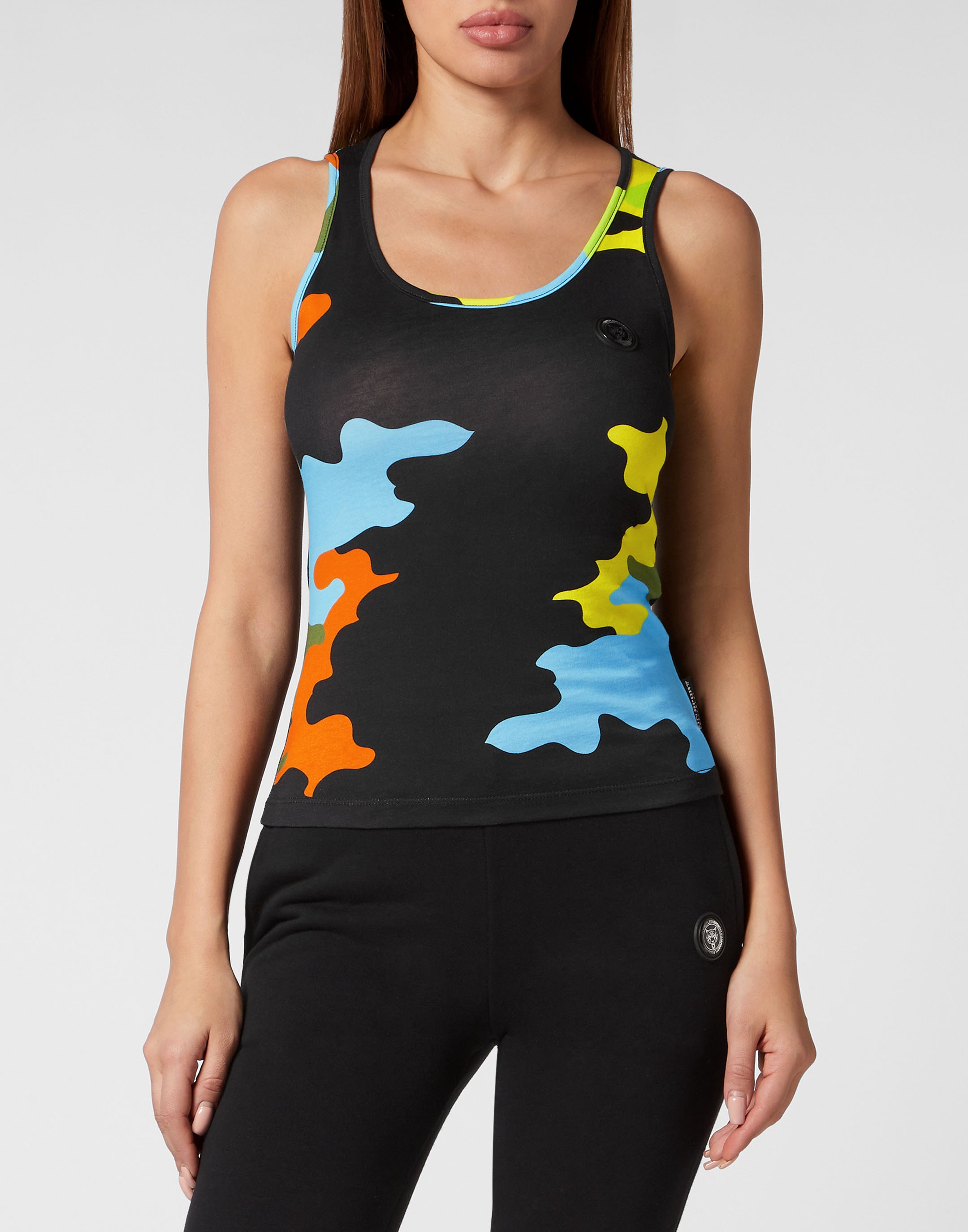 PLEIN SPORT Tanktop "Camouflage" günstig online kaufen