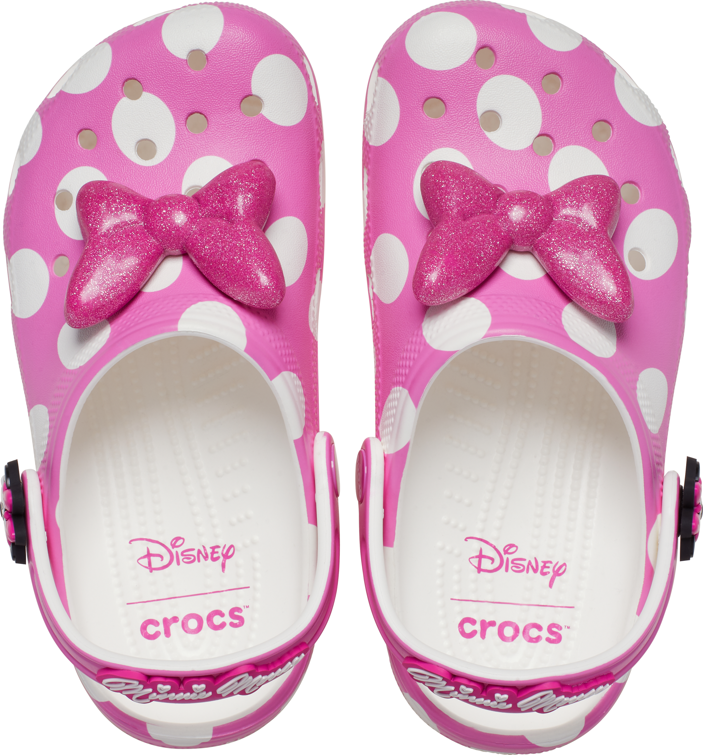 Crocs Clog »Minnie Mouse«  Hausschuh, Sommerschuh, Badeschuh mit schwenkbarem Fersenriemen