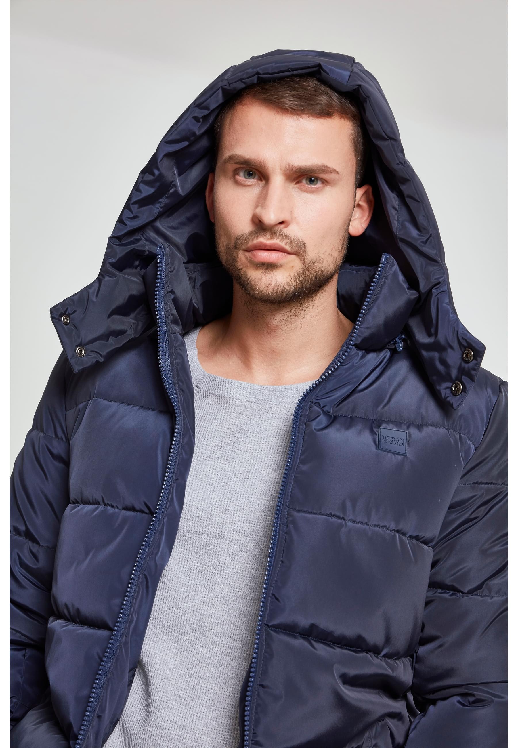 URBAN CLASSICS Allwetterjacke »Urban Classics Herren Hooded Puffer Jacket«, (1 St.), mit Kapuze