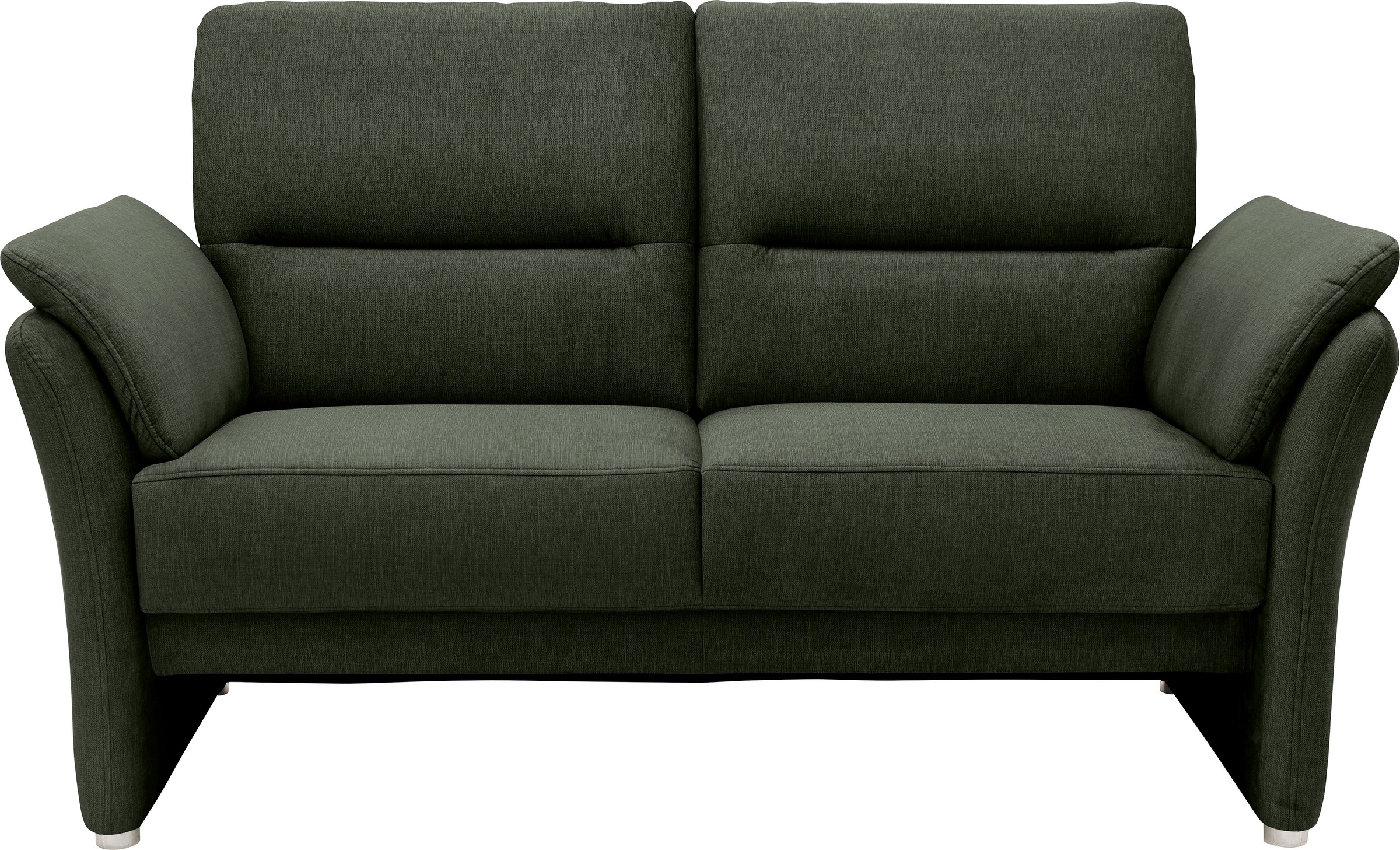 DOMO collection 2-Sitzer "Pina, schmale Armlehnen, mit Federkern, kompakt & günstig online kaufen