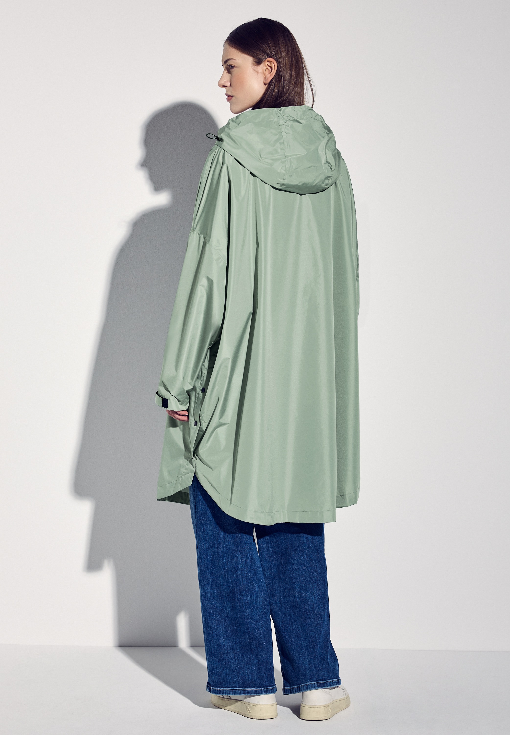 STREET ONE Regen- und Matschjacke, mit Kapuze, wasserabweisend