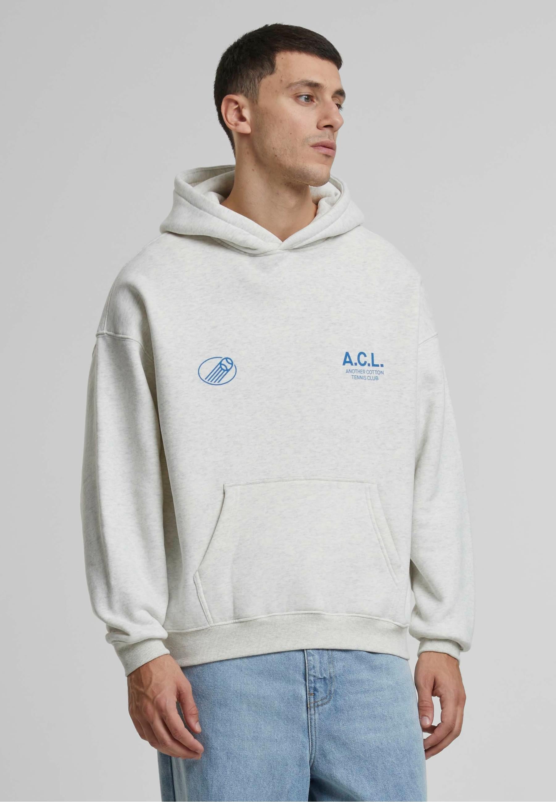 Another Cotton Lab Kapuzensweatshirt »Another Cotton Lab ACL Tennis Club Oversized Hoodie«, (1 tlg.)