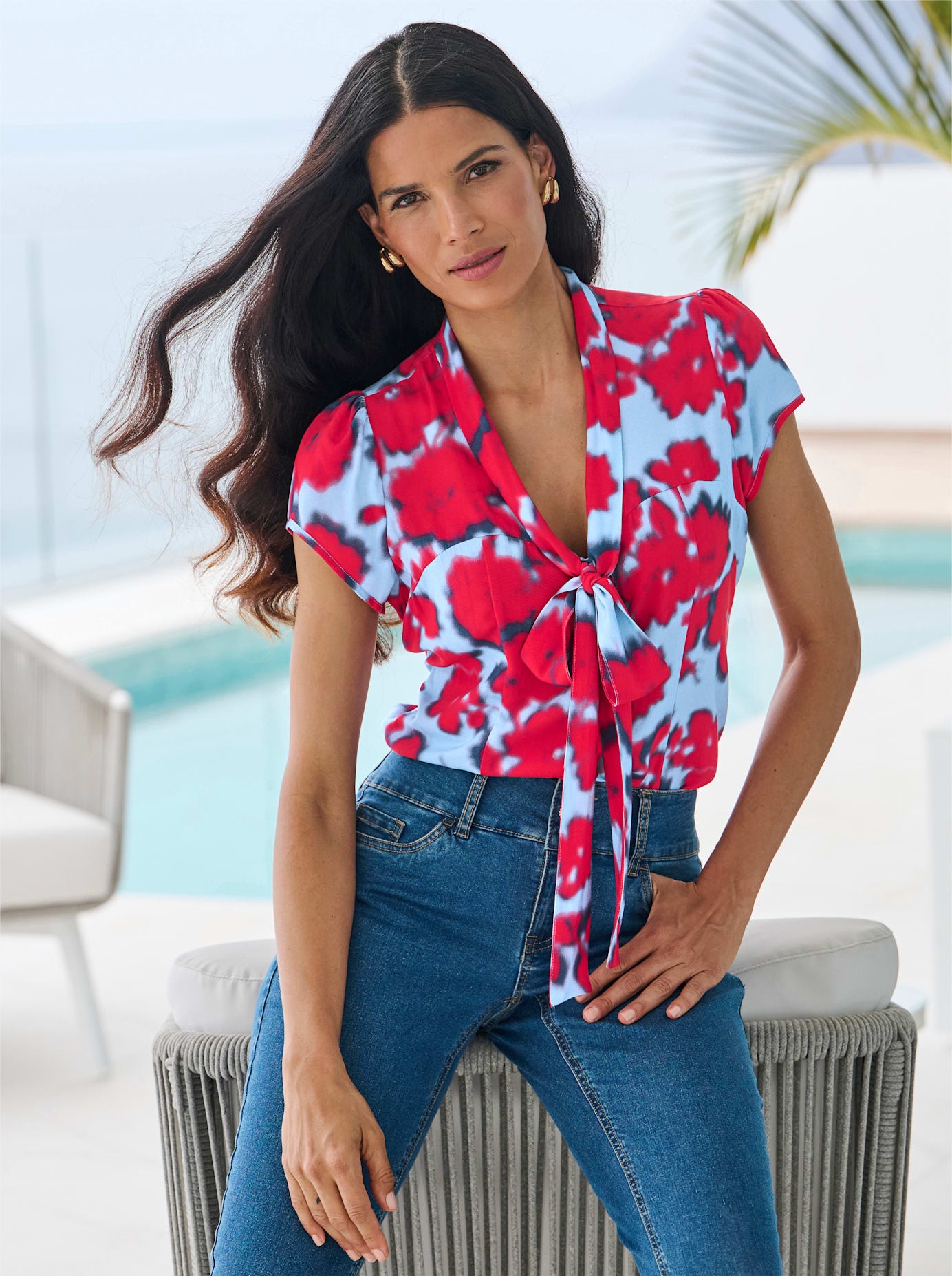 heine Schluppenbluse günstig online kaufen