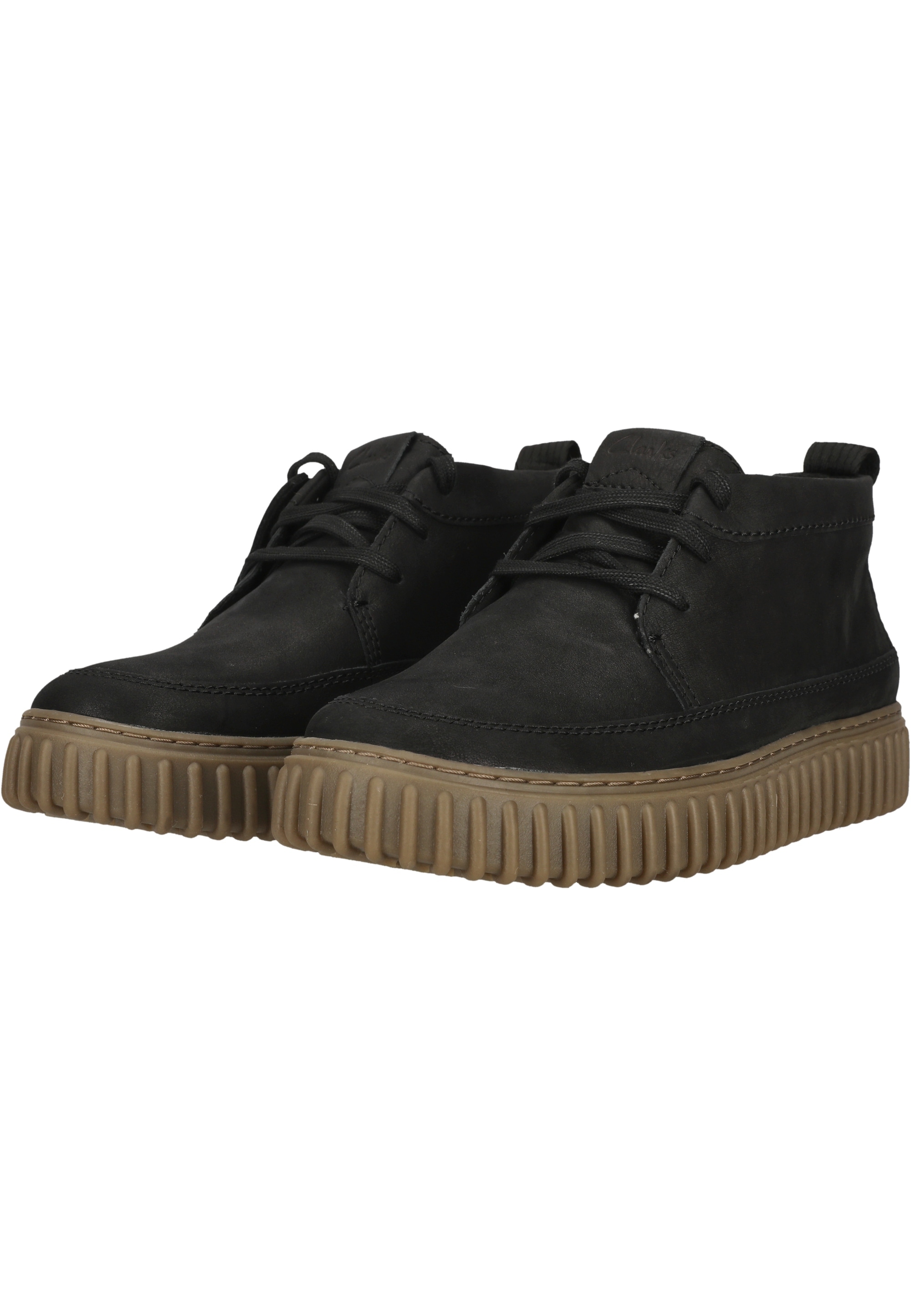 Clarks Stiefel »Torhill Lace High«  mit profilierter Laufsohle