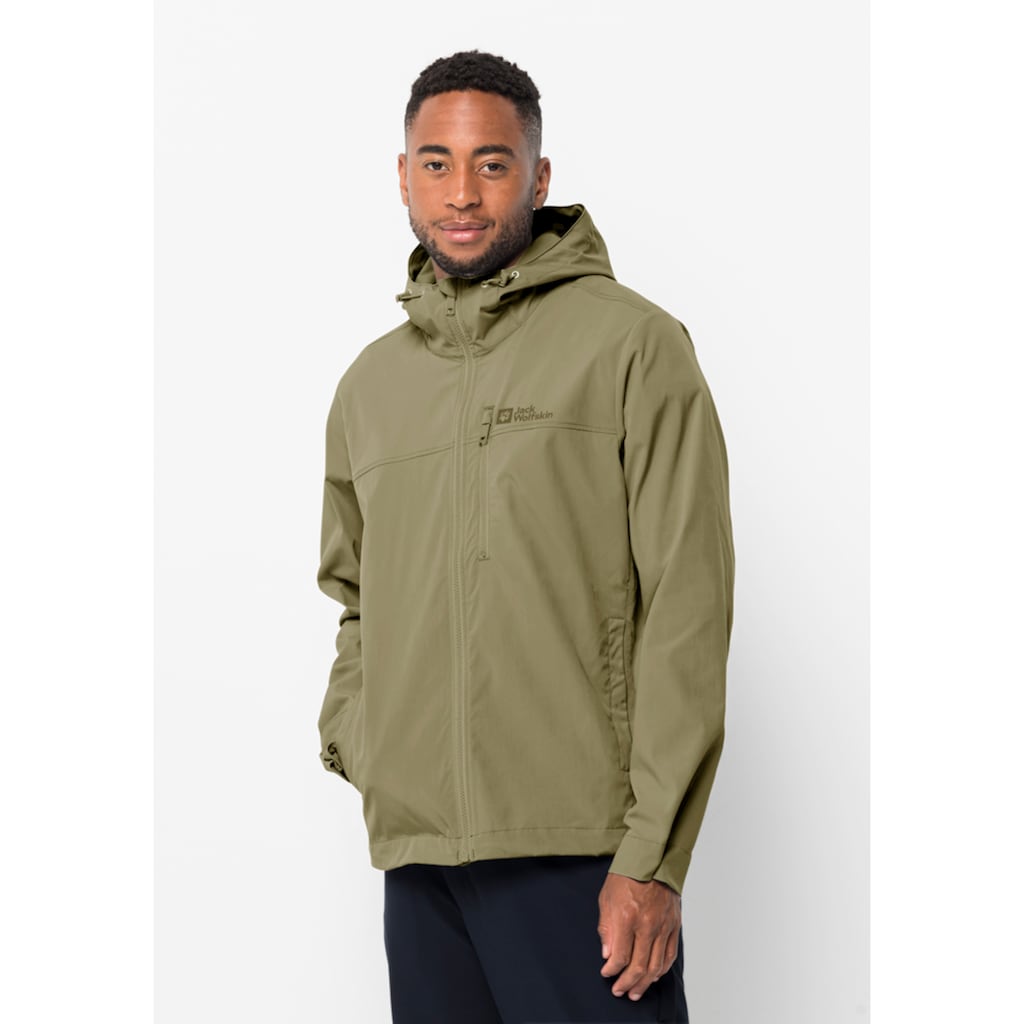 Jack Wolfskin Windbreaker »DESERT WIND JACKET M«, mit Kapuze